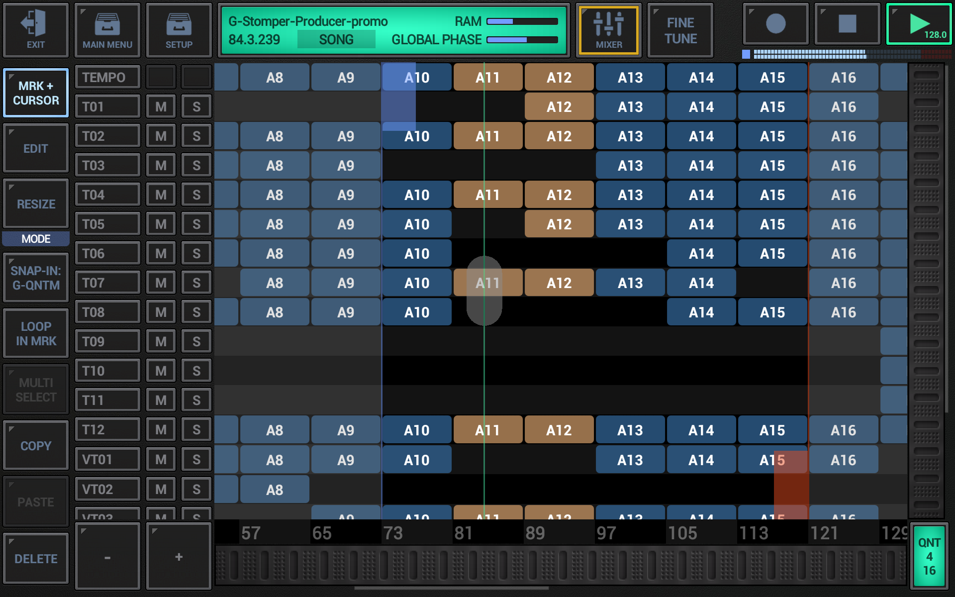 اسکرین شات 3 برنامه G-Stomper Producer Demo