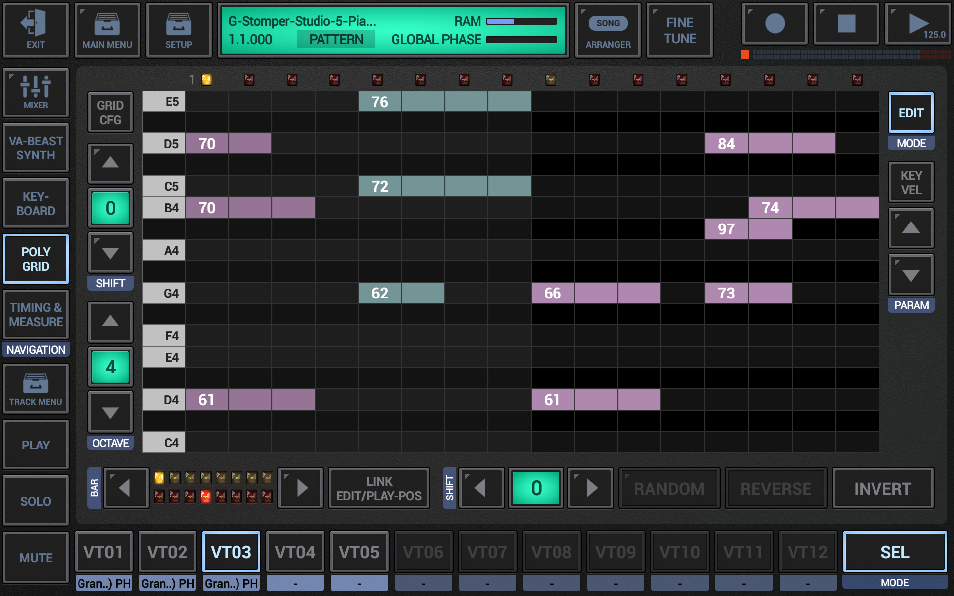اسکرین شات 8 برنامه G-Stomper Producer Demo