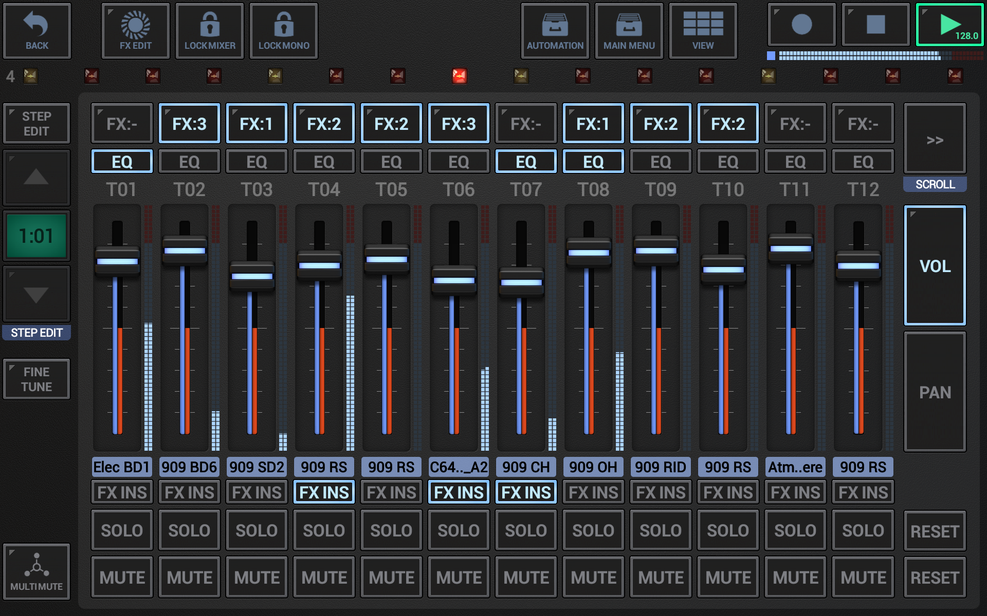 اسکرین شات 5 برنامه G-Stomper Rhythm