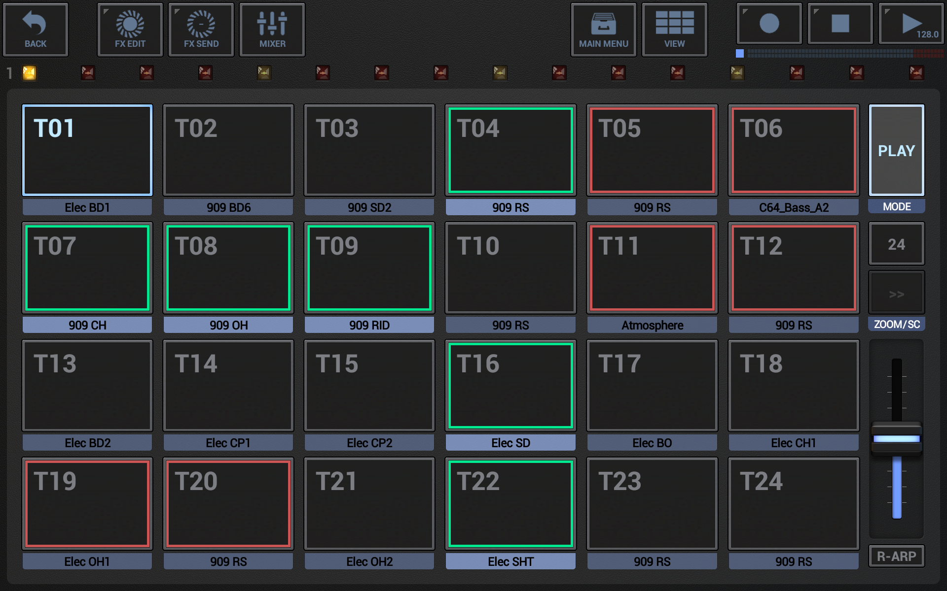 اسکرین شات 8 برنامه G-Stomper Rhythm