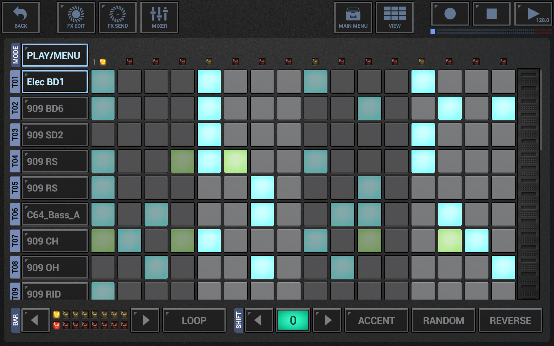 اسکرین شات 4 برنامه G-Stomper Rhythm