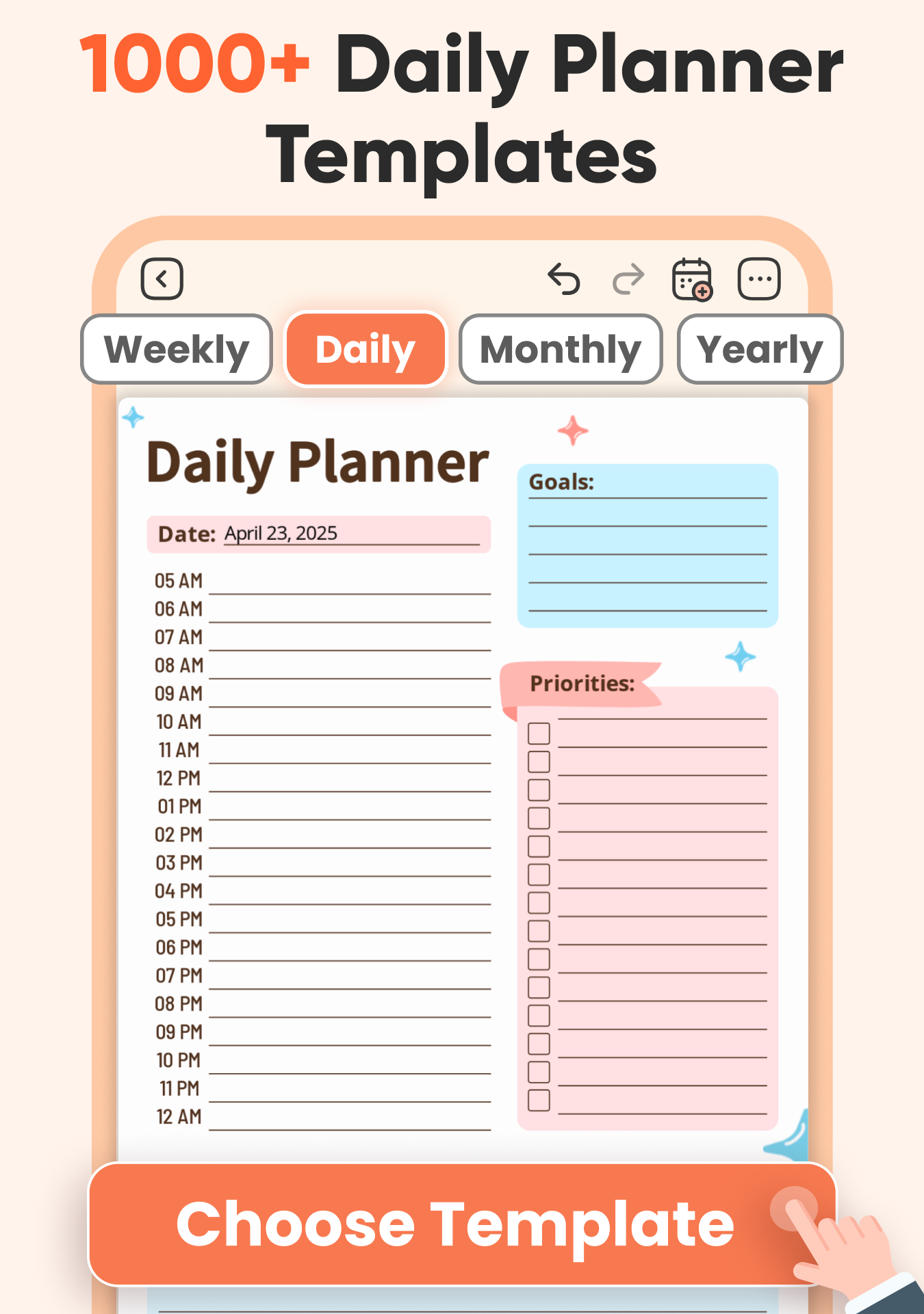 اسکرین شات 1 برنامه Daily Planner, Bullet Journal