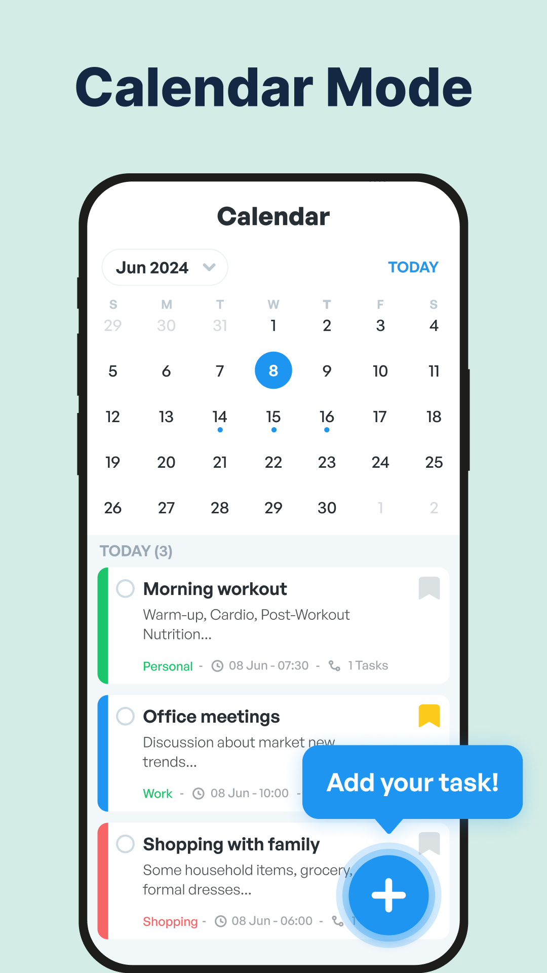 اسکرین شات 3 برنامه To Do List Schedule planner