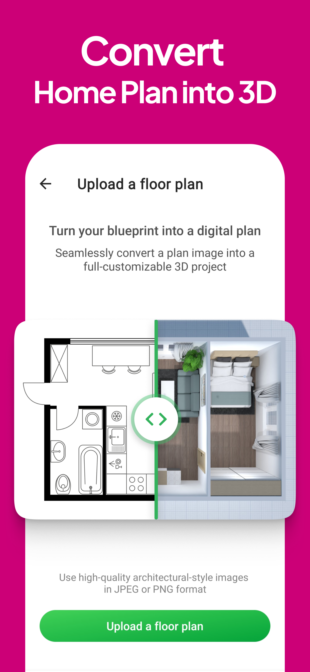 اسکرین شات 2 برنامه Planner 5D: Home Design, Decor