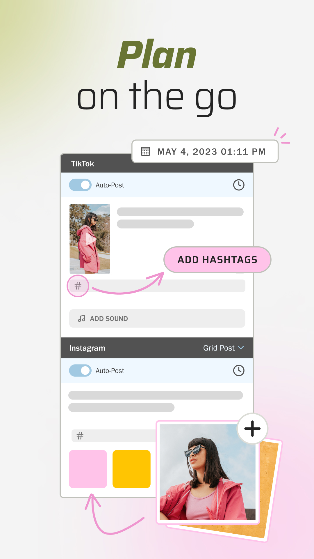 اسکرین شات 3 برنامه Planoly: Social Media Planner