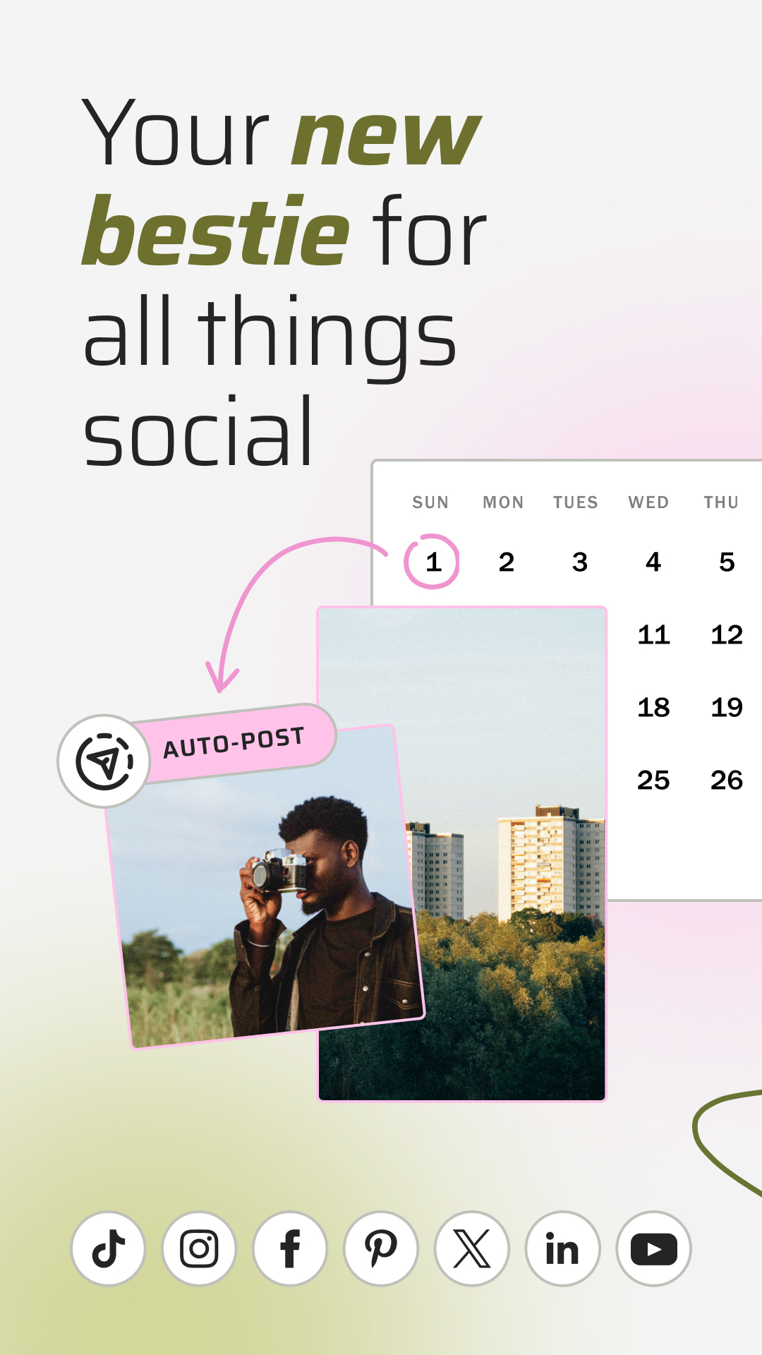 اسکرین شات 1 برنامه Planoly: Social Media Planner