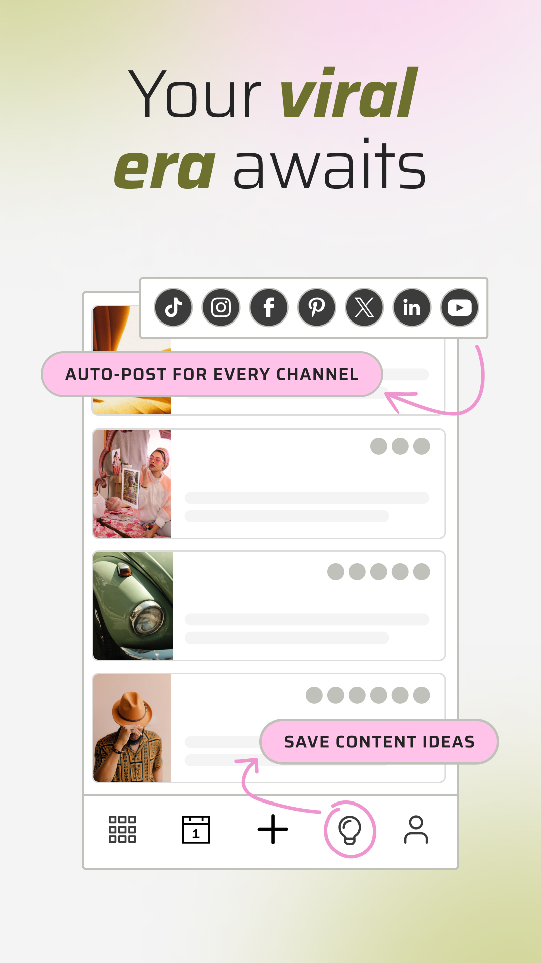 اسکرین شات 5 برنامه Planoly: Social Media Planner