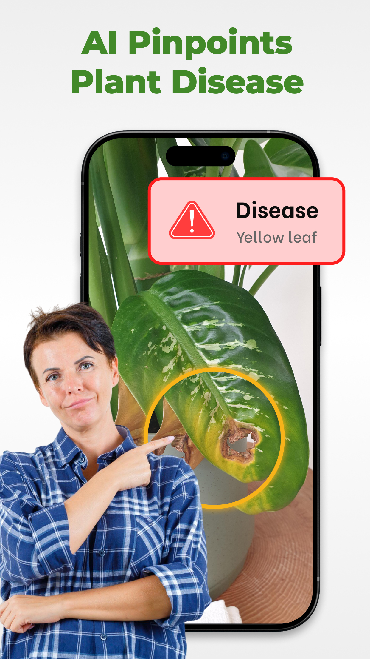 اسکرین شات 2 برنامه Plant Identifier & Plant Care