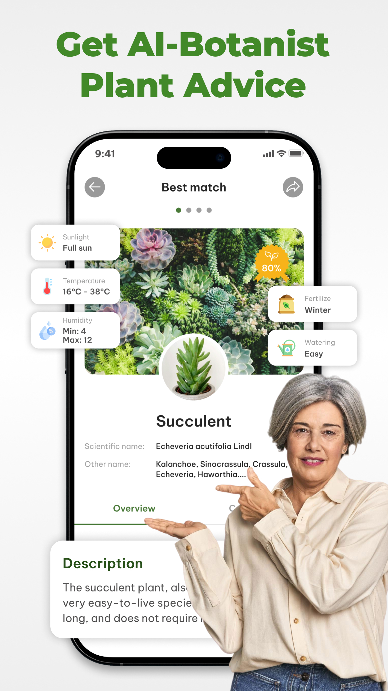 اسکرین شات 3 برنامه Plant Identifier & Plant Care