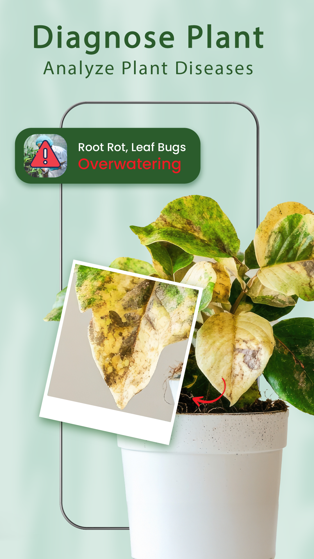 اسکرین شات 2 برنامه Happy Plant: AI Plant Care