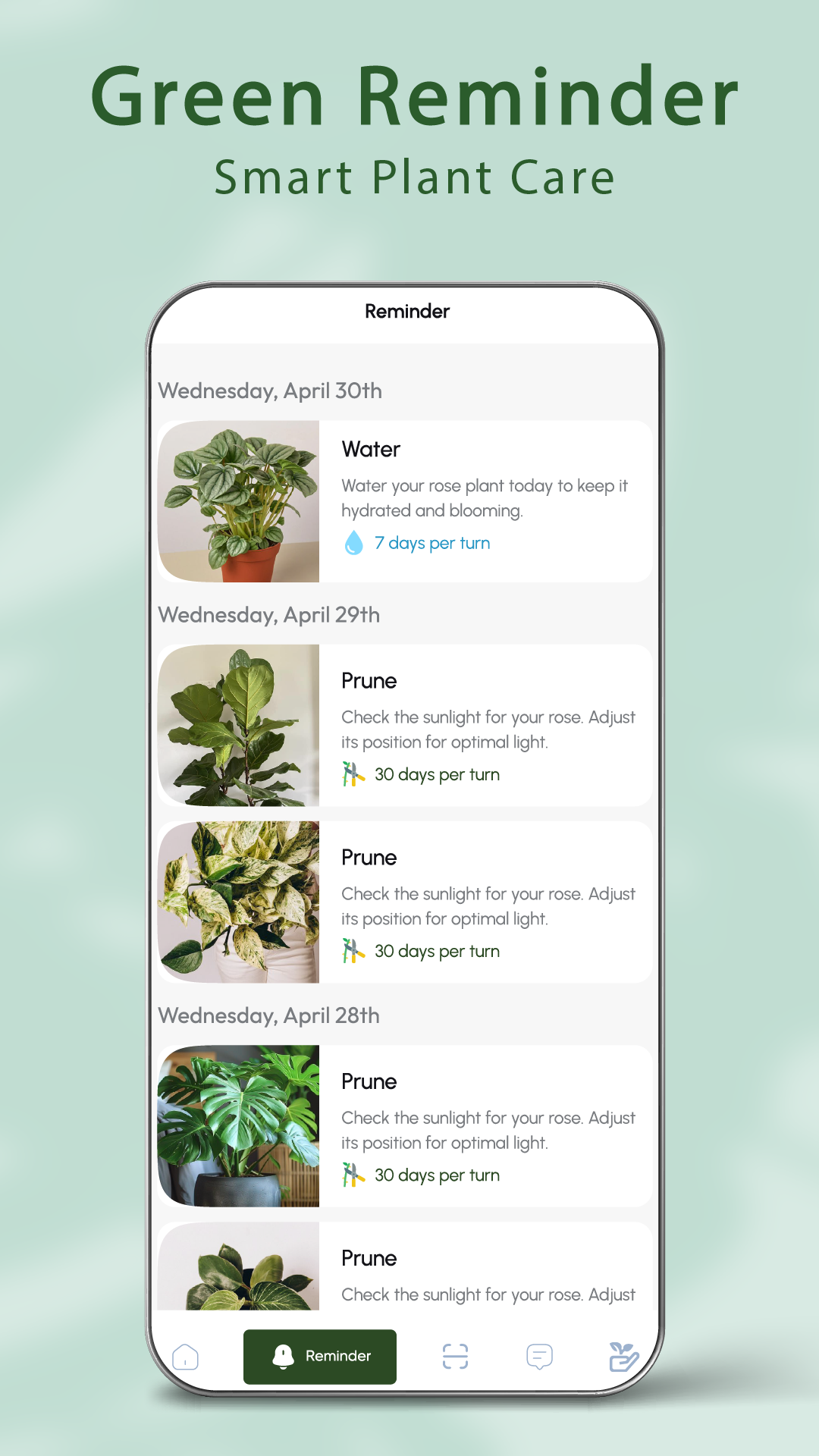 اسکرین شات 3 برنامه Happy Plant: AI Plant Care