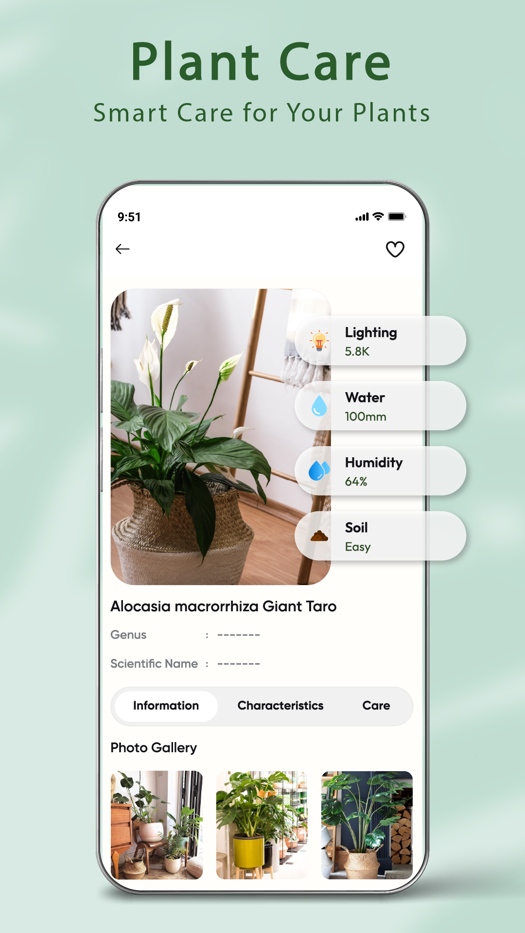 اسکرین شات 4 برنامه Happy Plant: AI Plant Care