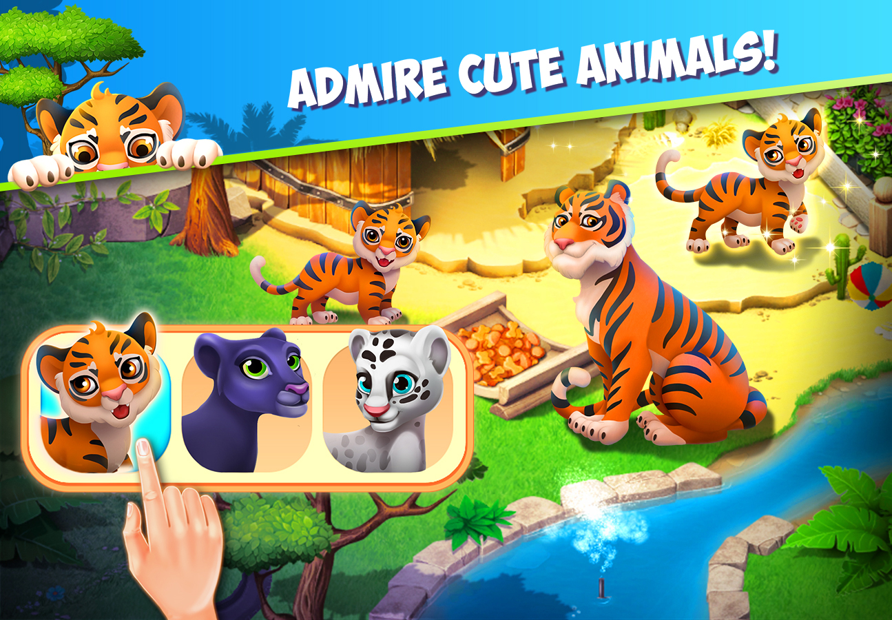 اسکرین شات 5 بازی Family Zoo: The Story