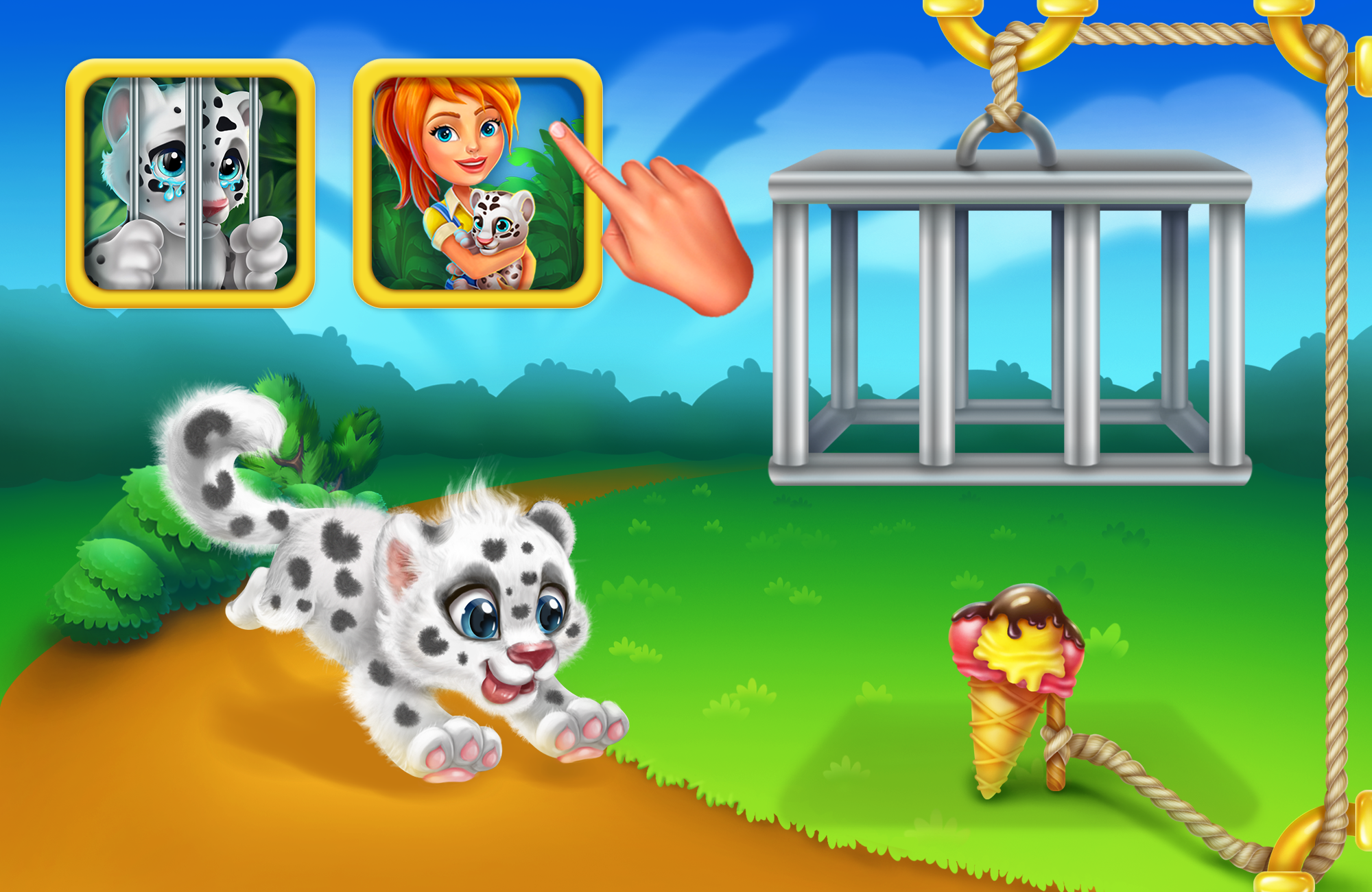 اسکرین شات 1 بازی Family Zoo: The Story