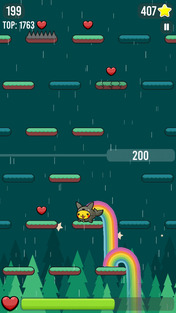 اسکرین شات 3 بازی Happy Hop: Kawaii Jump