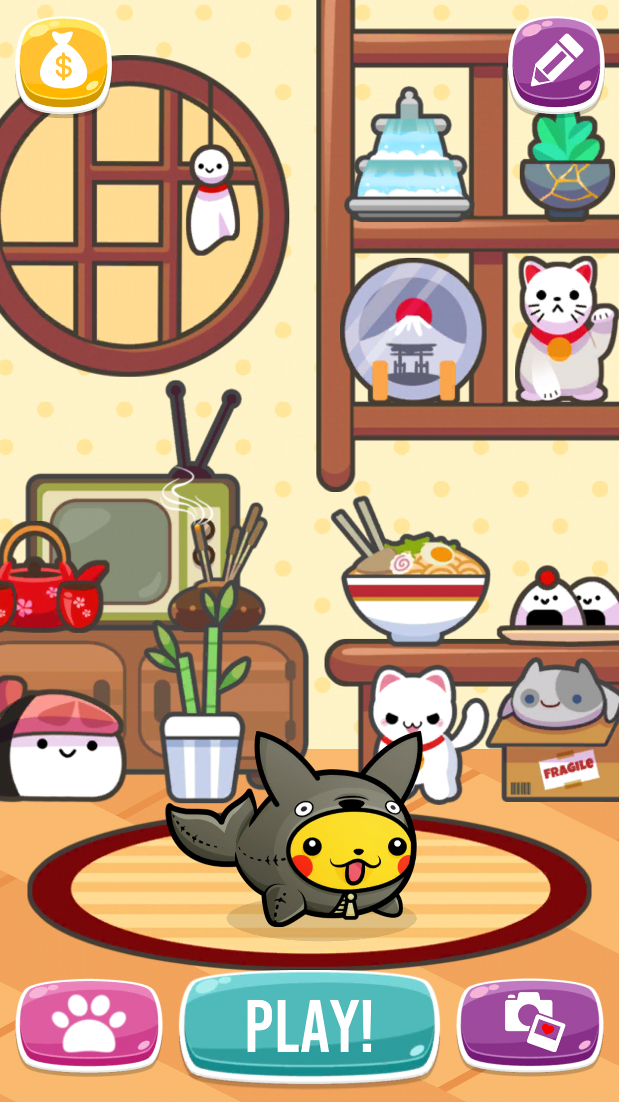 اسکرین شات 6 بازی Happy Hop: Kawaii Jump