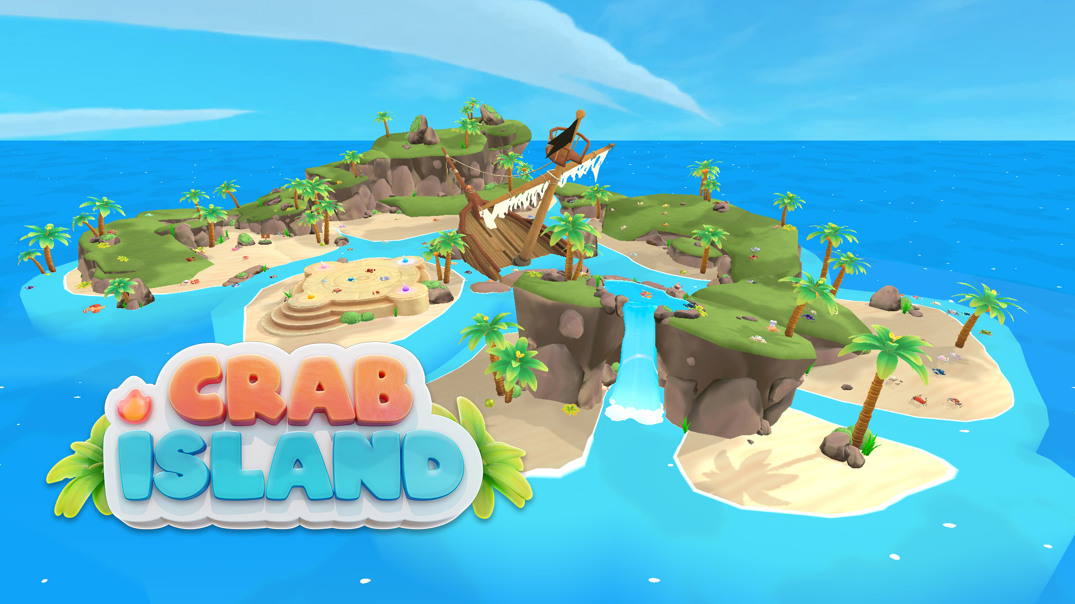 اسکرین شات 1 بازی Crab Island
