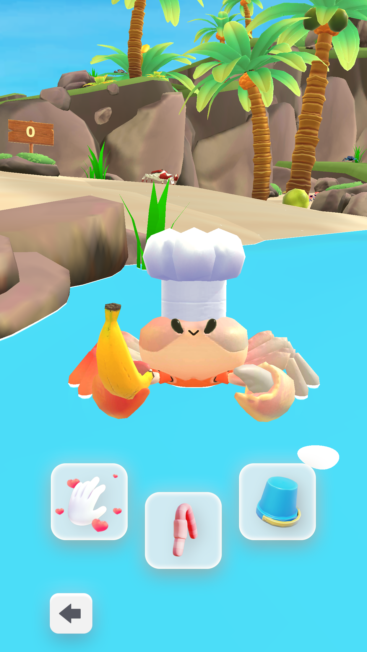اسکرین شات 3 بازی Crab Island
