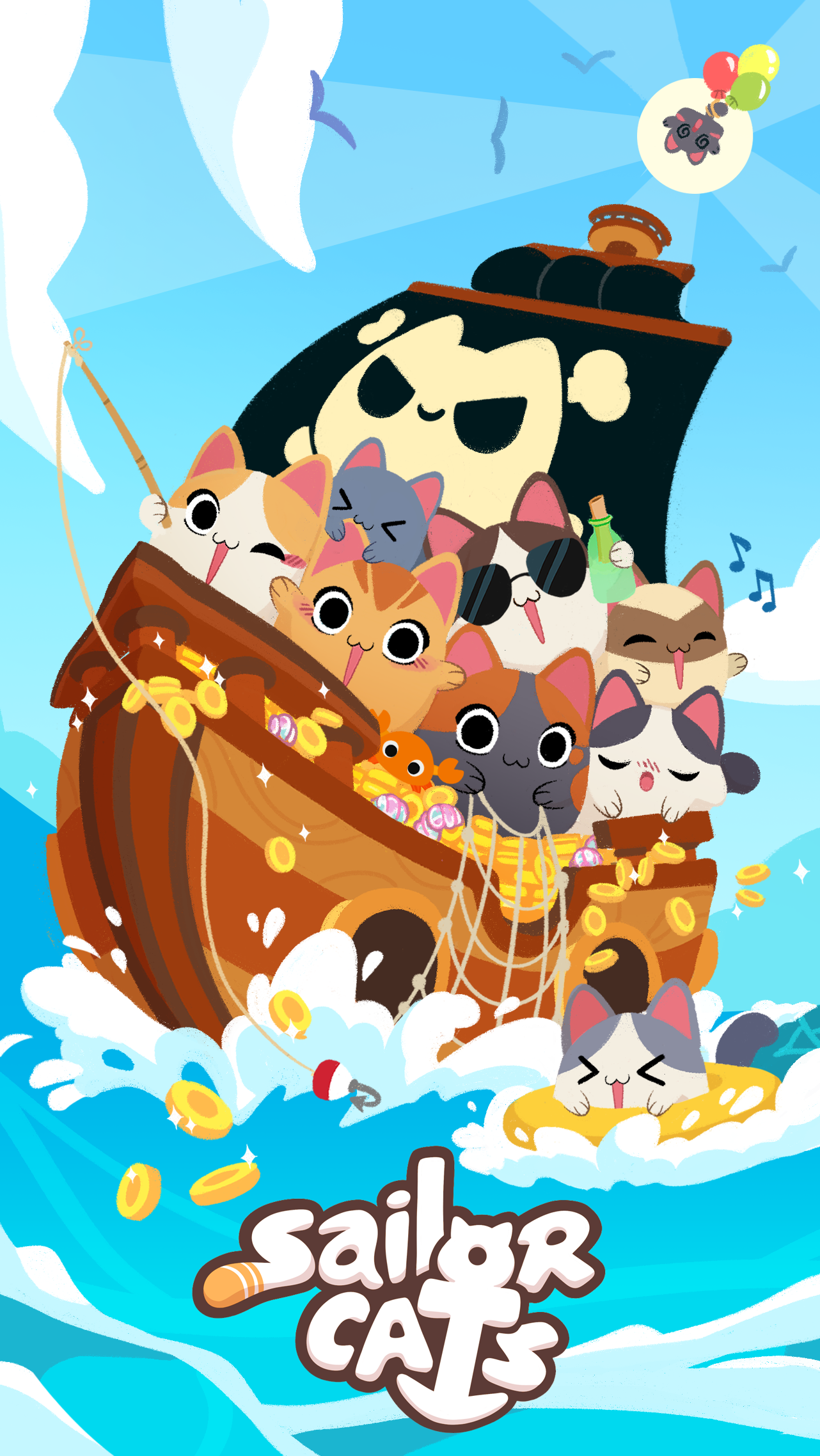 اسکرین شات 2 بازی Sailor Cats