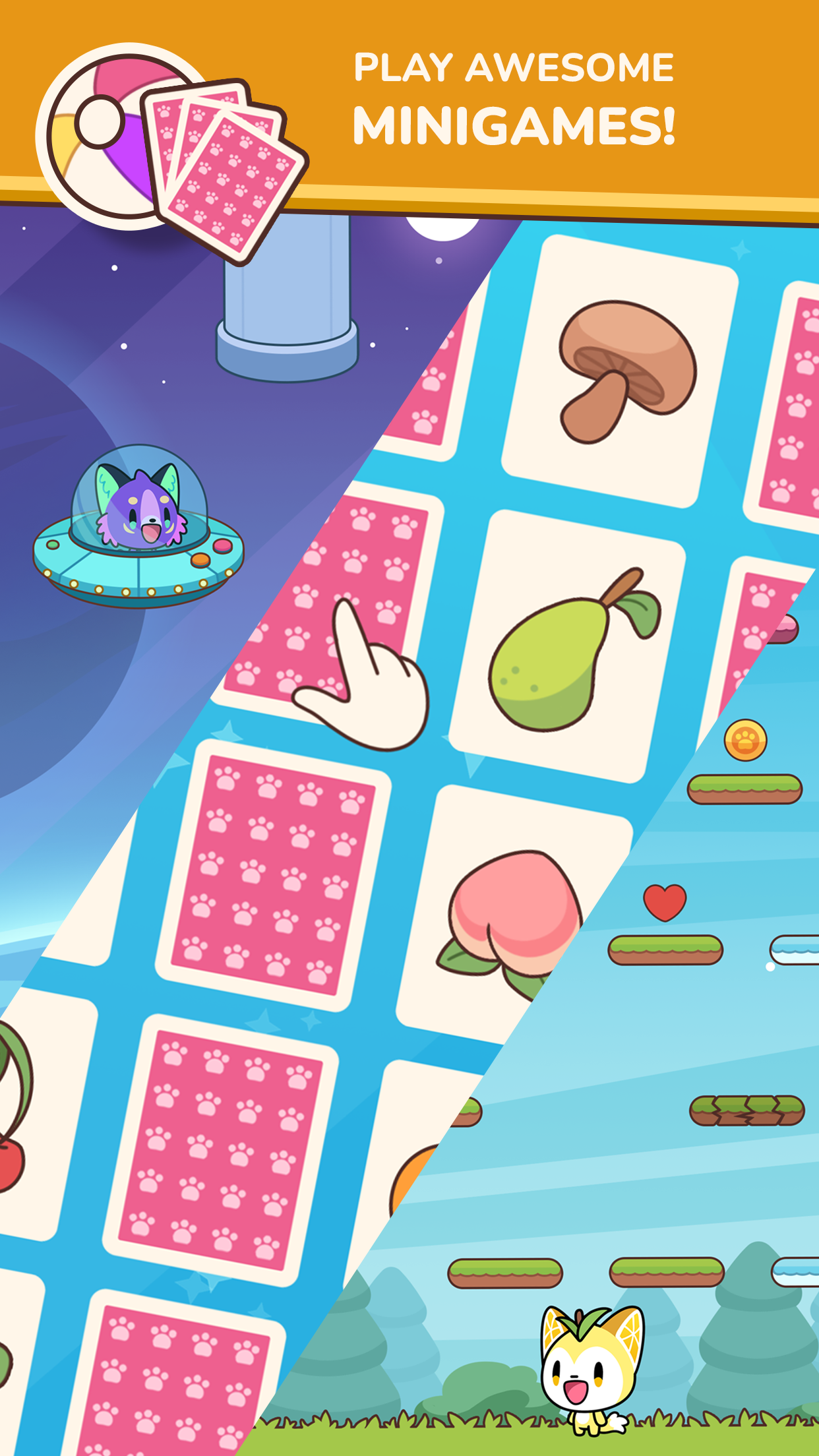 اسکرین شات 3 بازی Stepets: Walking Pet Simulator