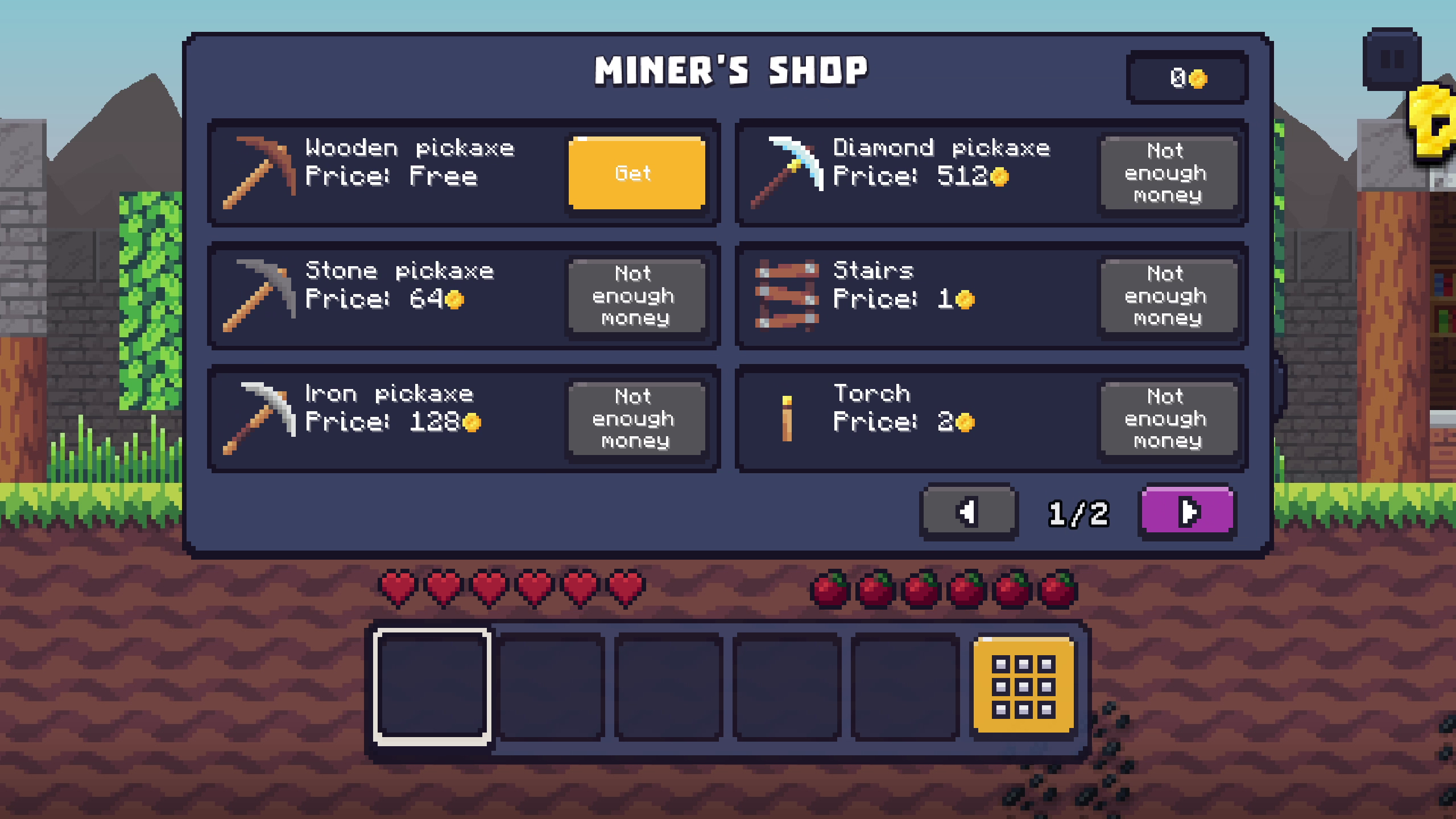 اسکرین شات 3 بازی Noob Miner: Escape from prison