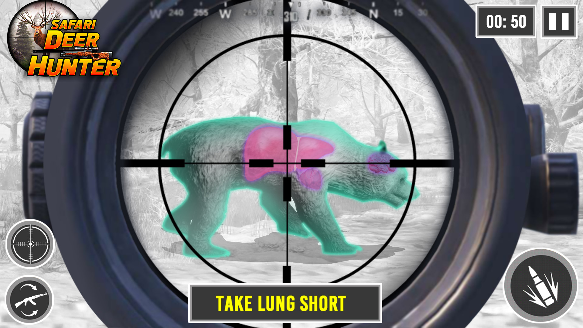 اسکرین شات 4 بازی Safari Hunting Shooting Games