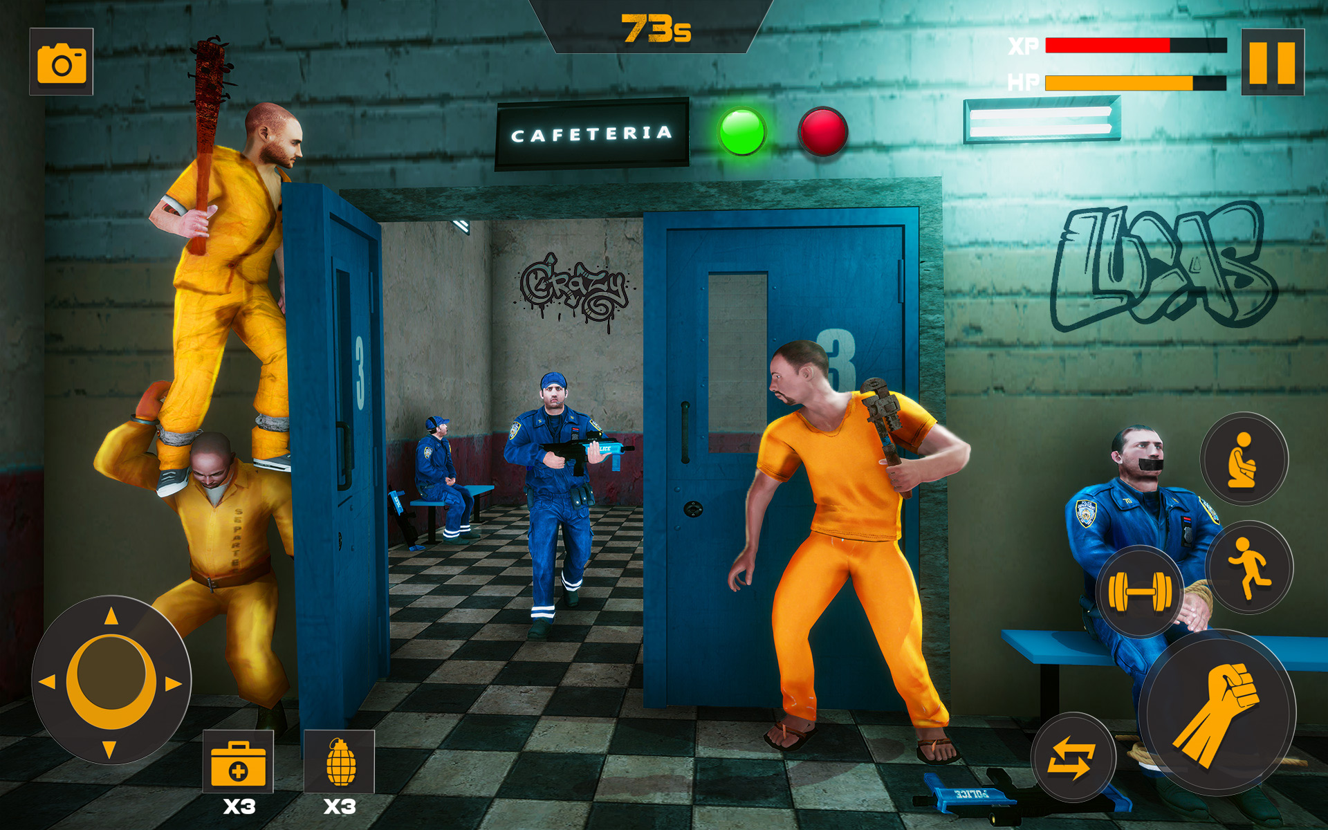 اسکرین شات 4 بازی Grand Jail Prison Escape Games