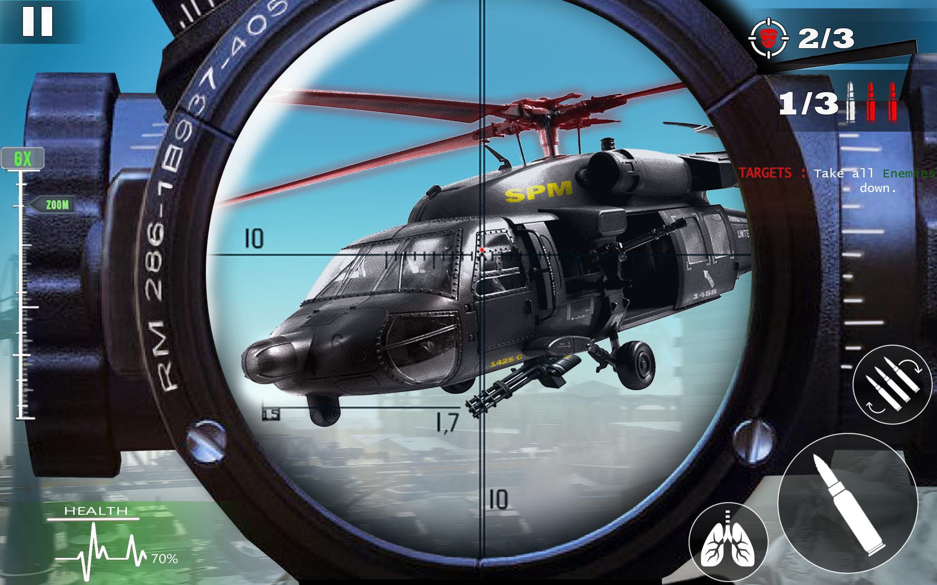 اسکرین شات 5 بازی Sniper 3D Gun Games Shooter
