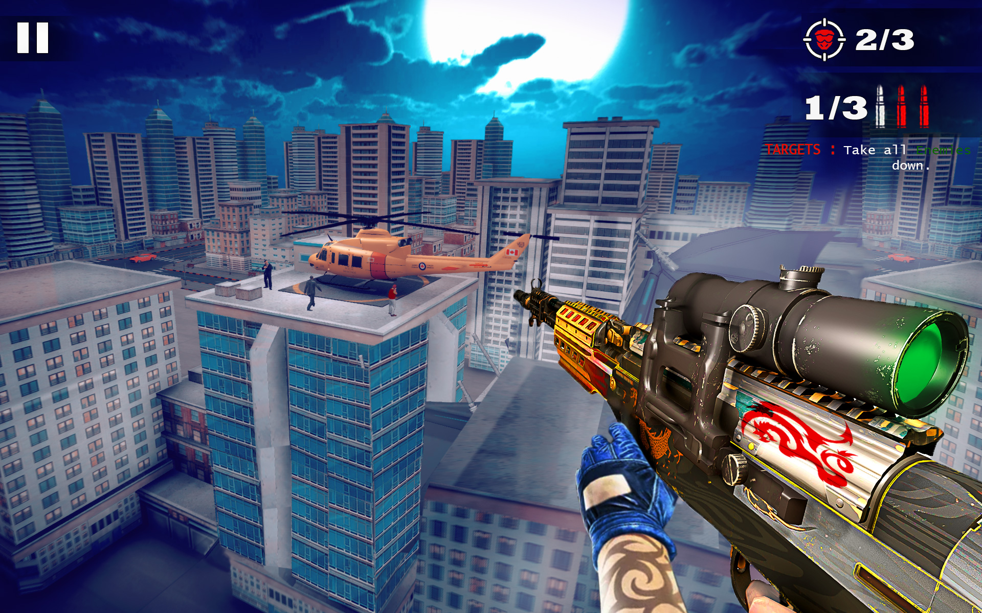 اسکرین شات 6 بازی Sniper 3D Gun Games Shooter