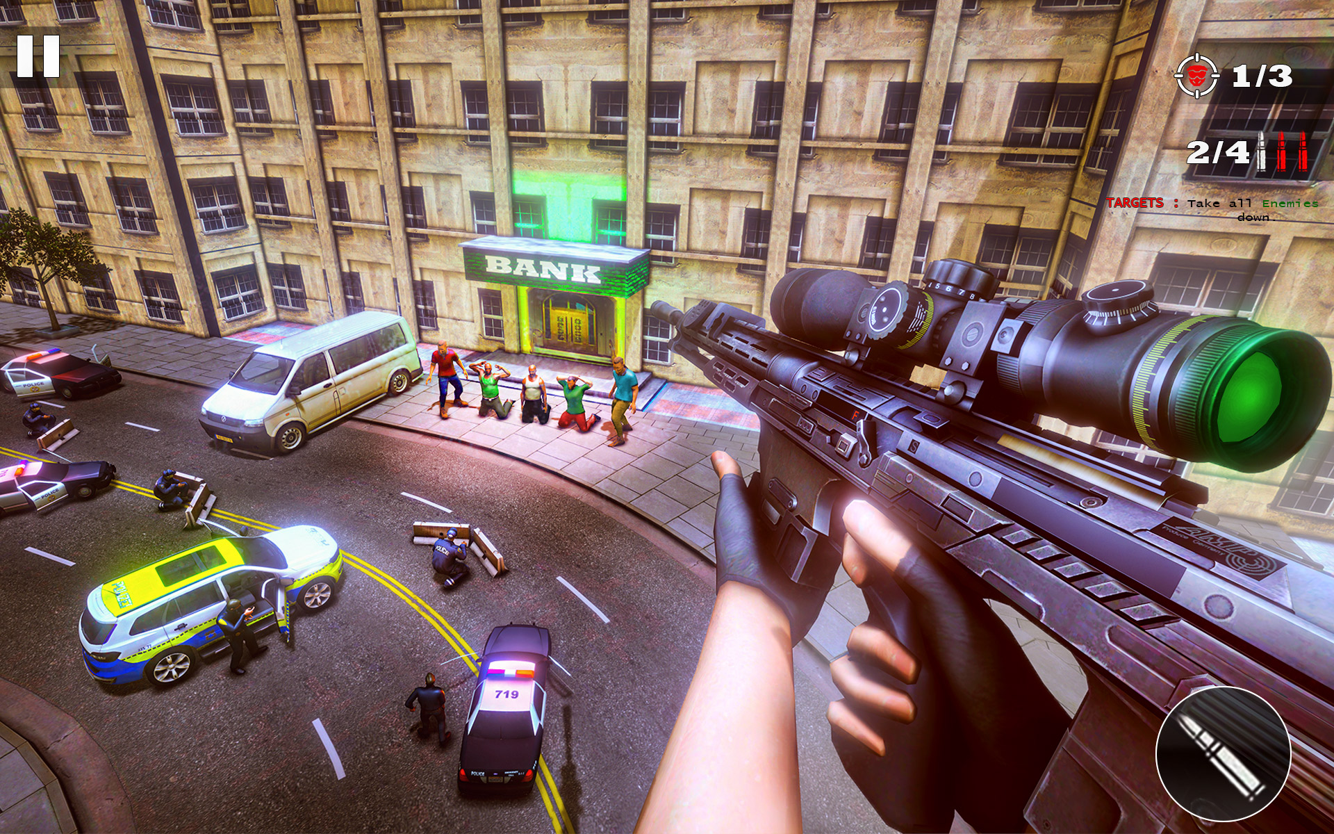 اسکرین شات 4 بازی Sniper 3D Gun Games Shooter