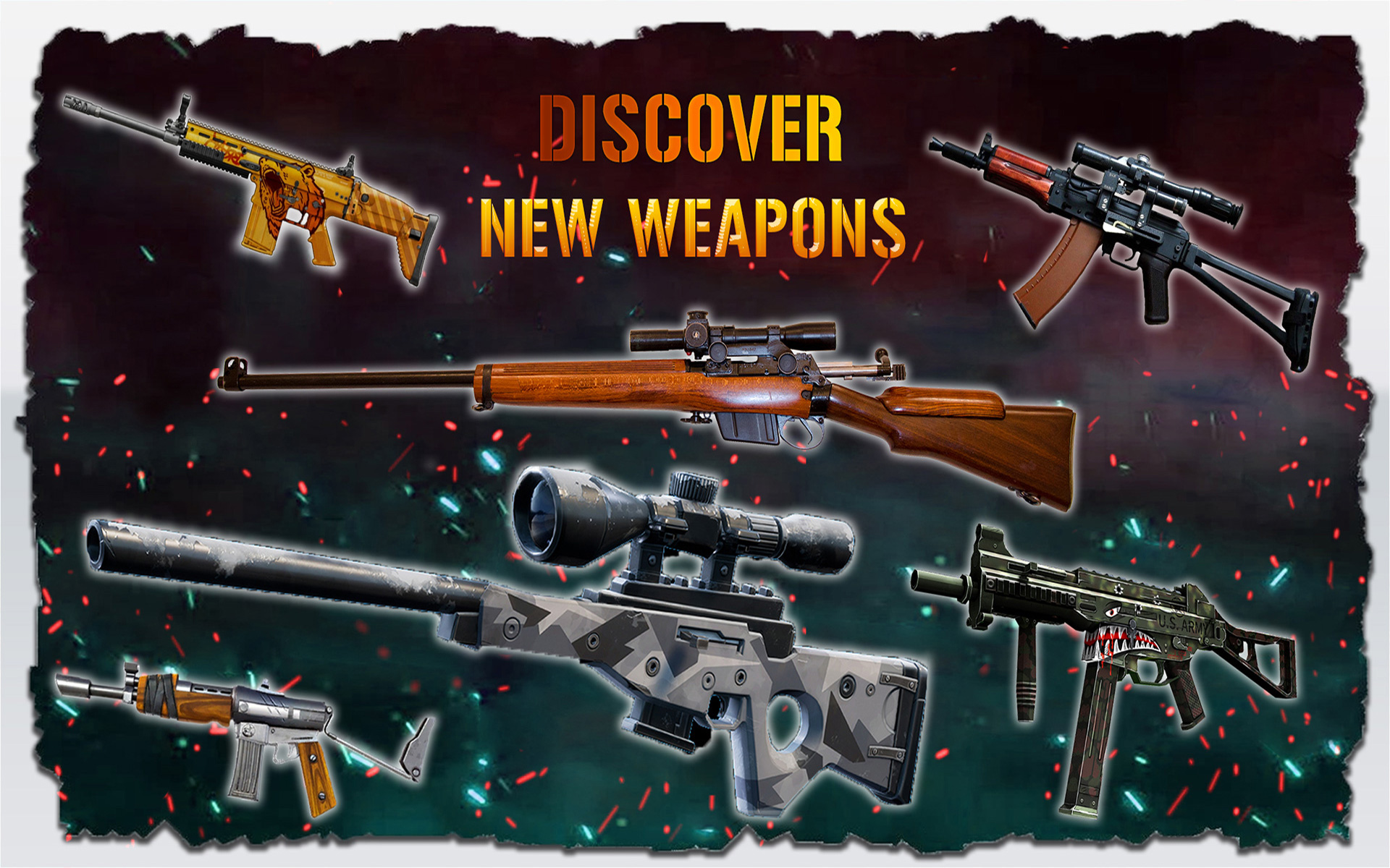 اسکرین شات 4 بازی Call for War Gun Shooting Game
