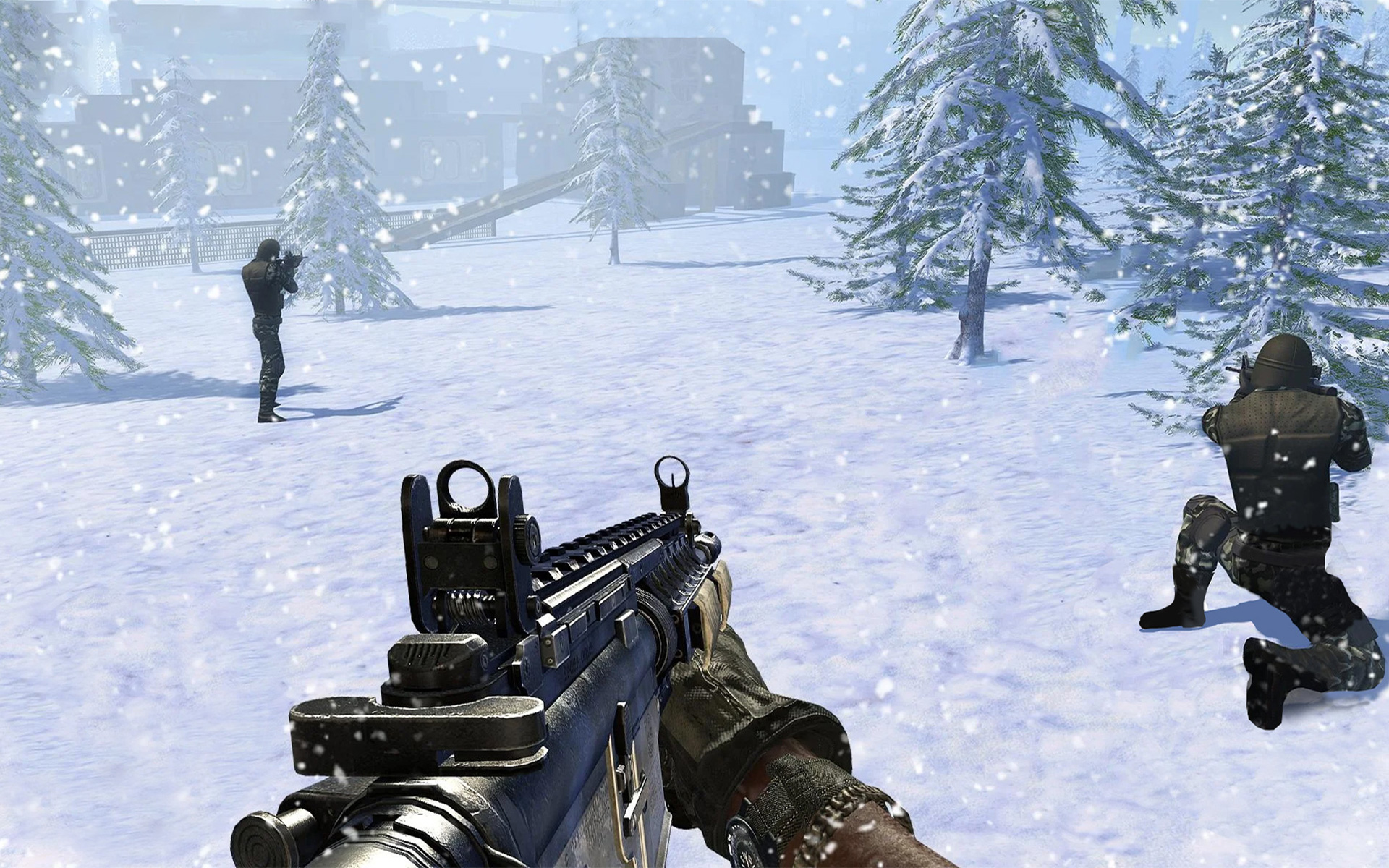 اسکرین شات 1 بازی Call for War Gun Shooting Game