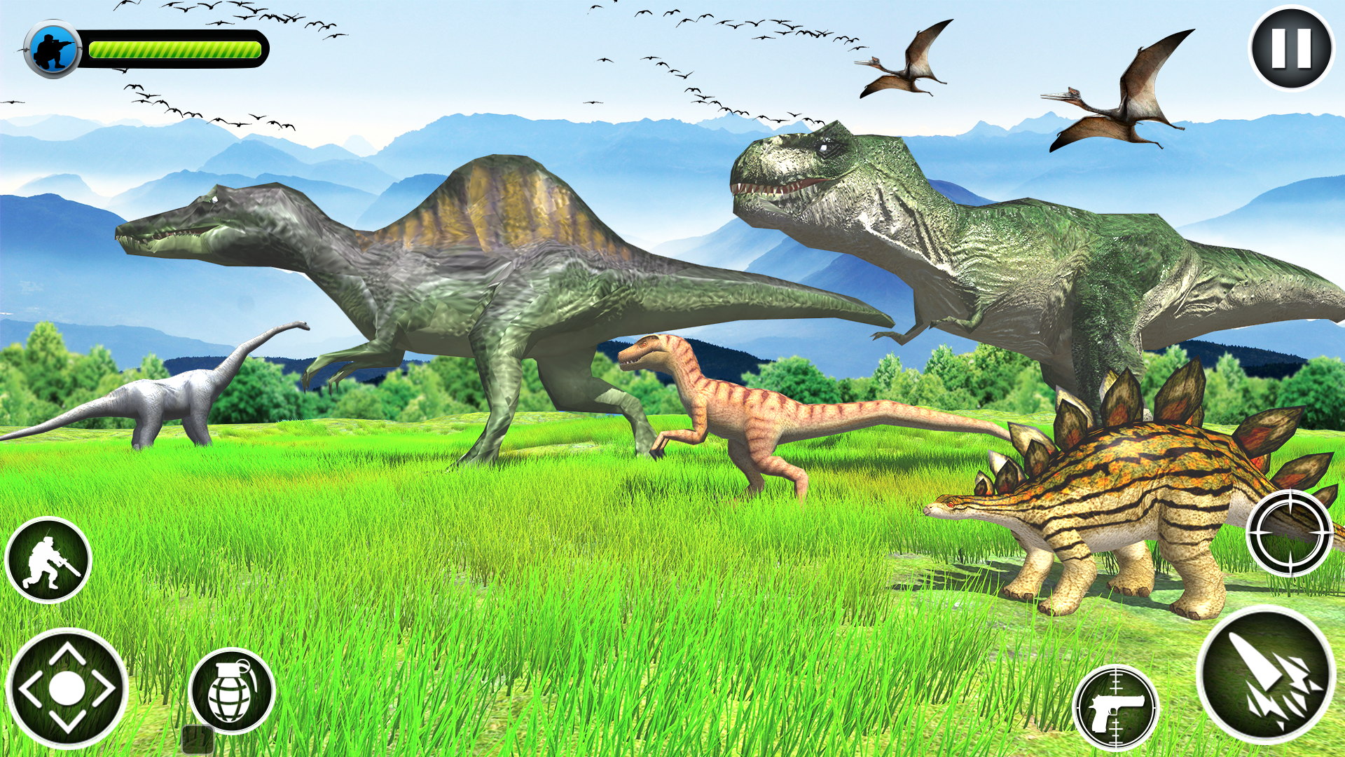 اسکرین شات 2 بازی Dinosaurs Hunter