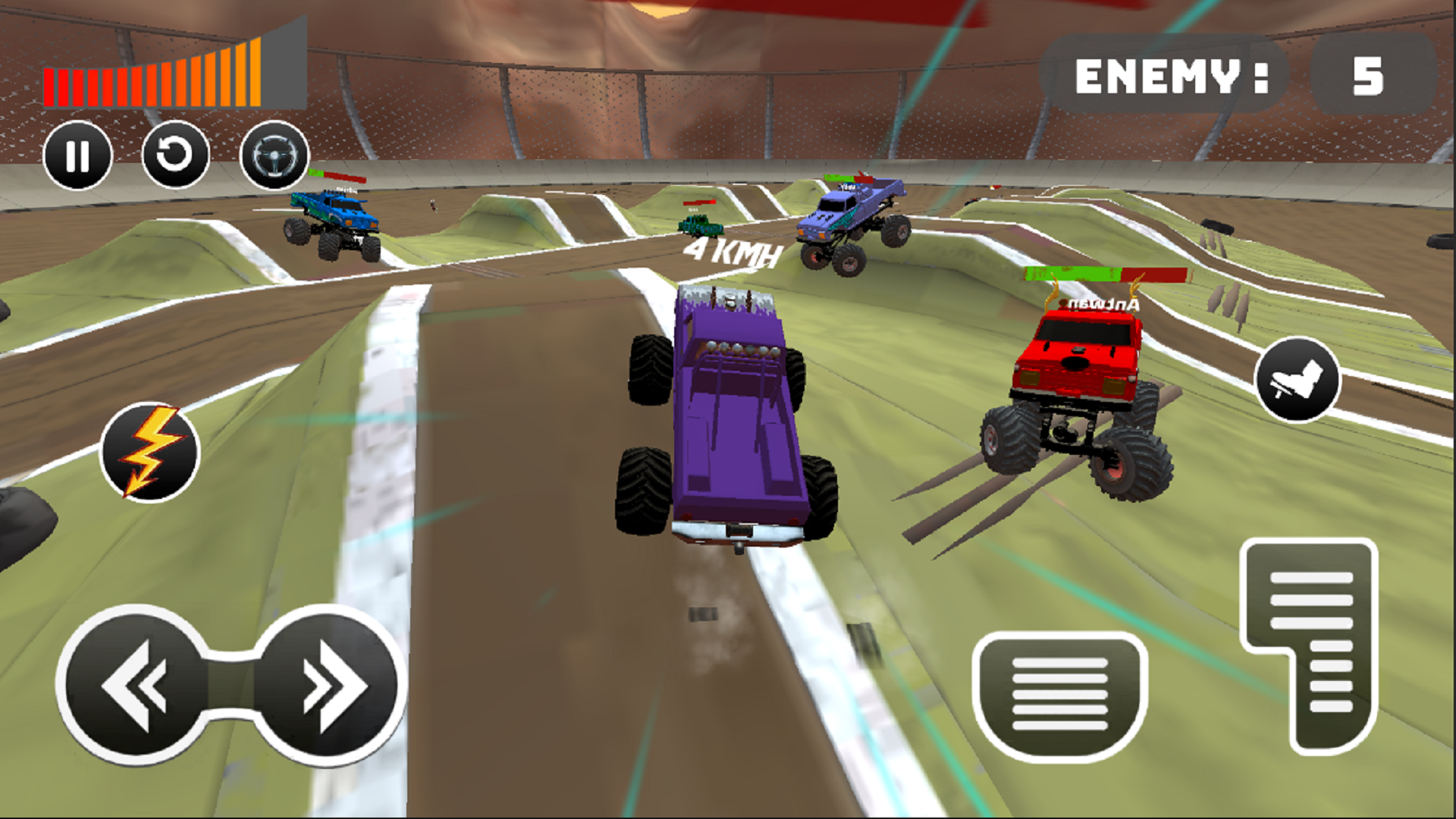 اسکرین شات 7 بازی Monster Truck: Derby Games