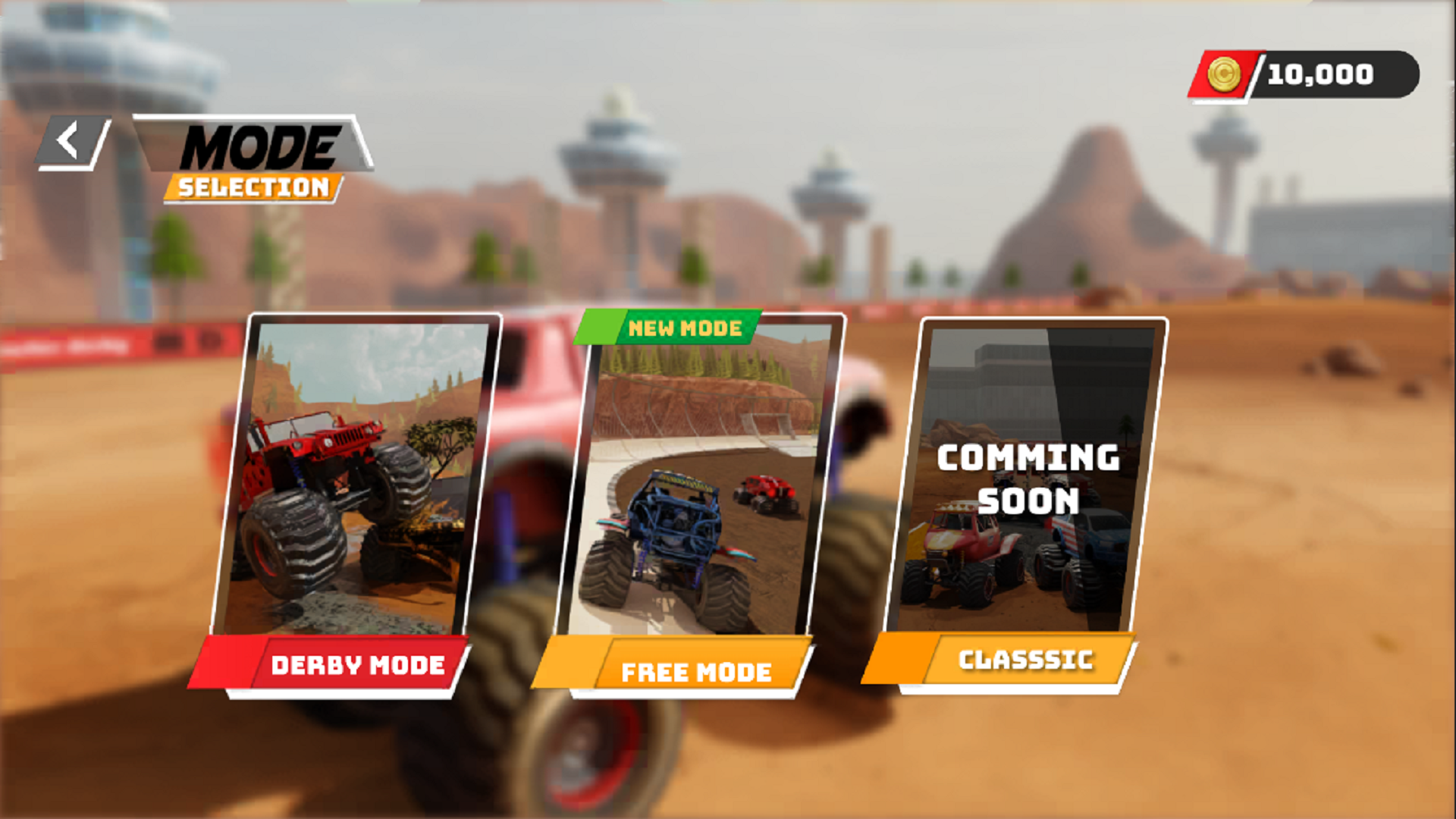 اسکرین شات 1 بازی Monster Truck: Derby Games