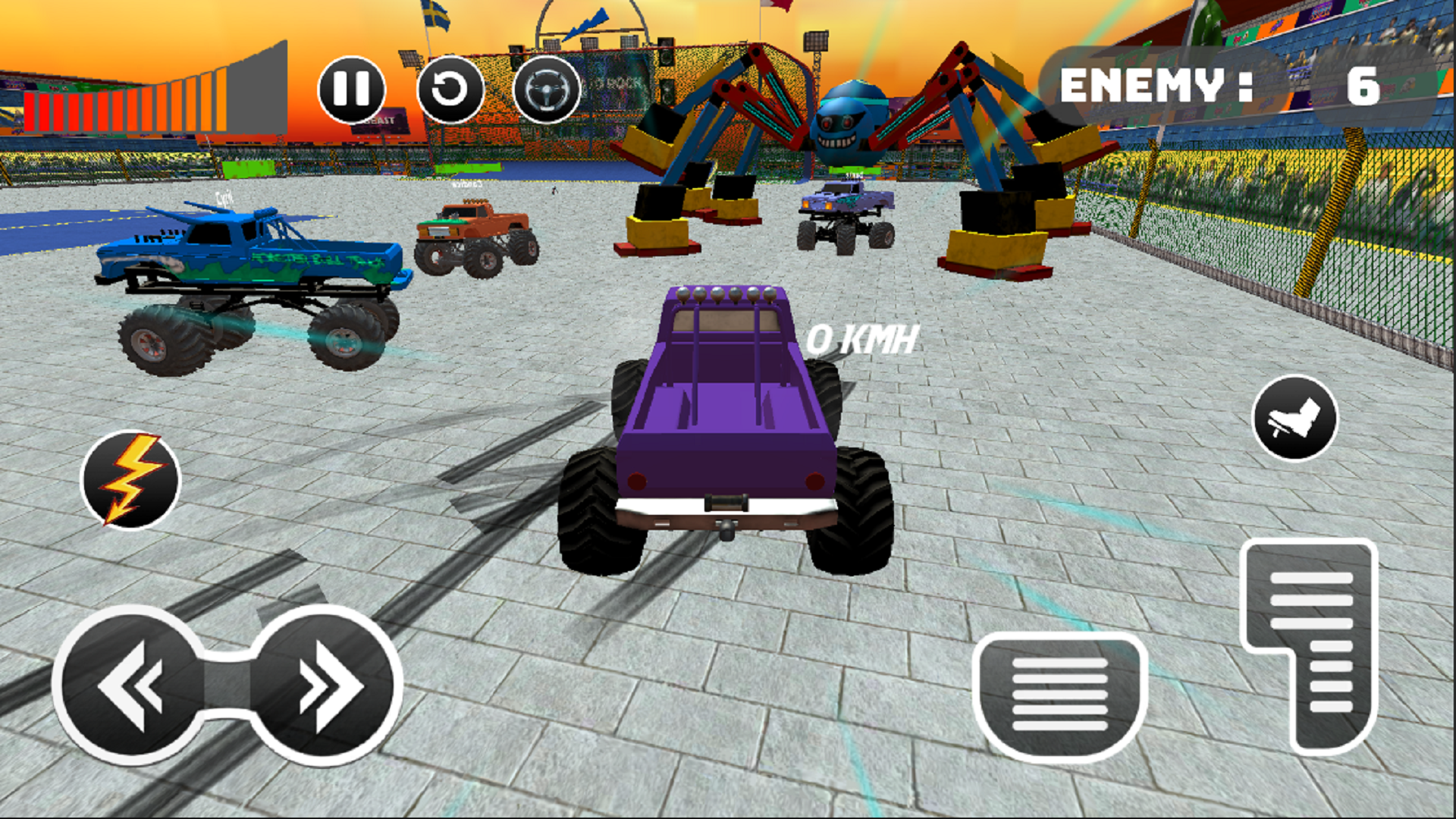 اسکرین شات 6 بازی Monster Truck: Derby Games