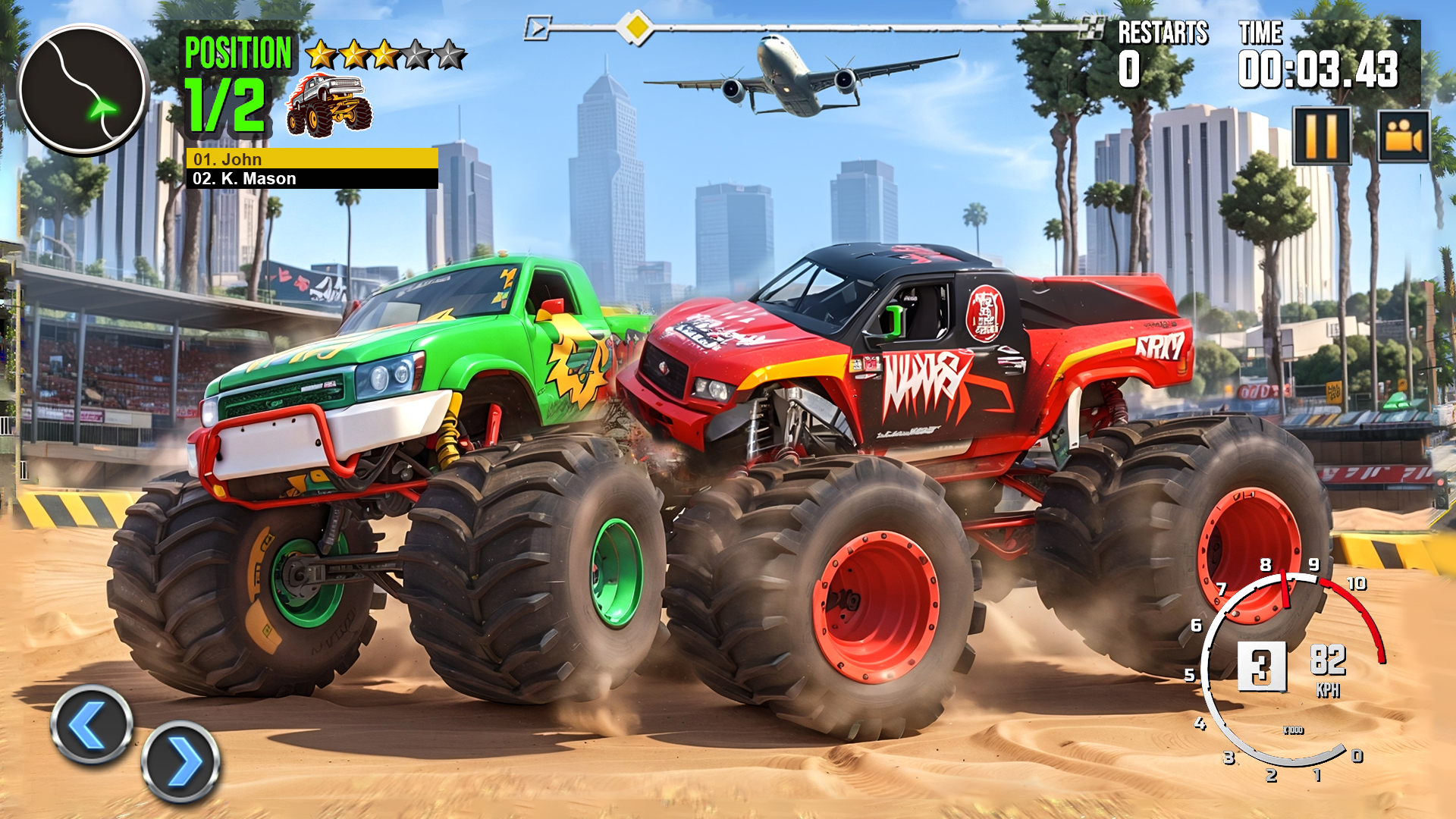 اسکرین شات 3 برنامه Monster Truck Demolition Derby