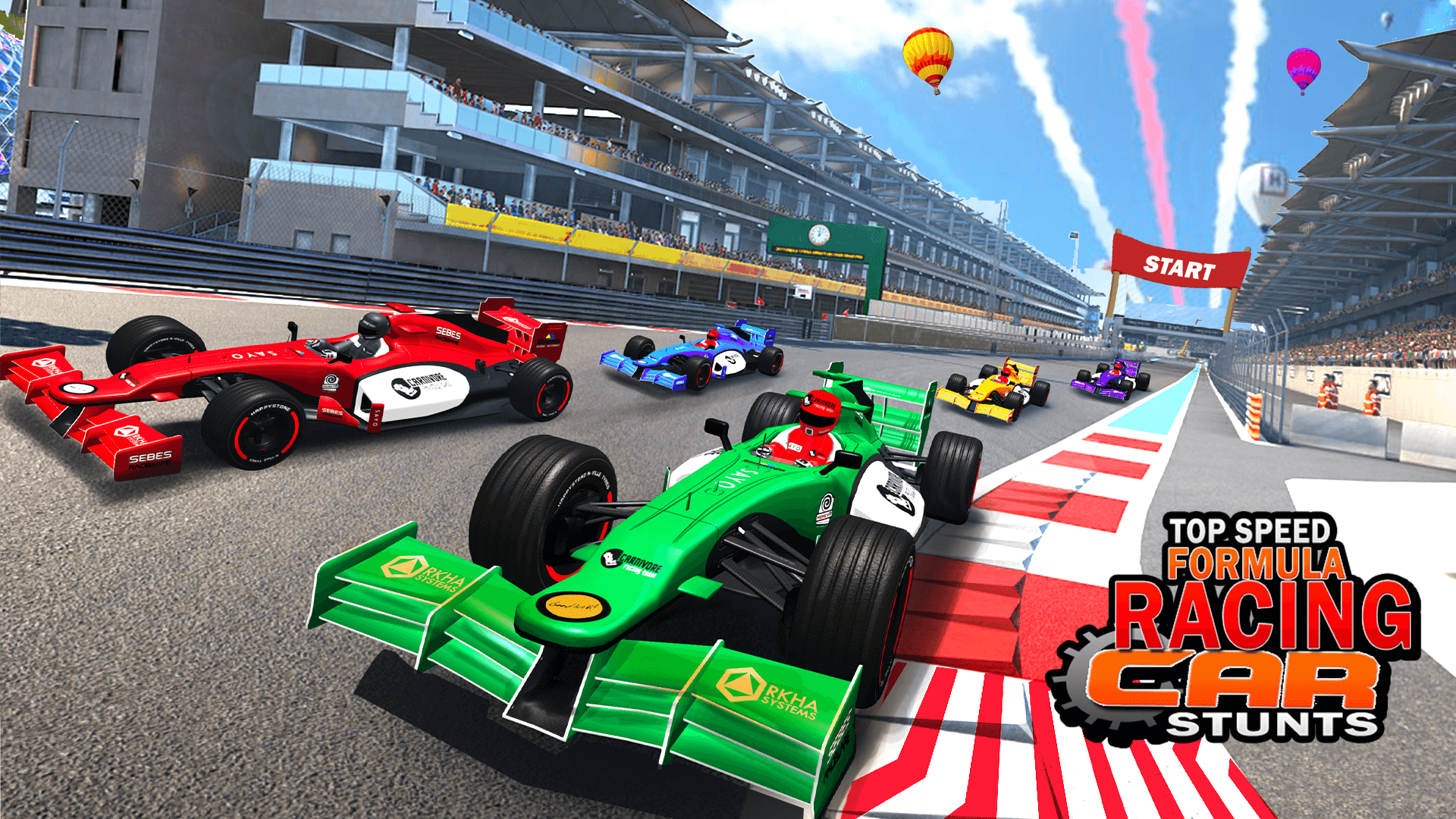 اسکرین شات 1 بازی Formula Car Race : Sports Game