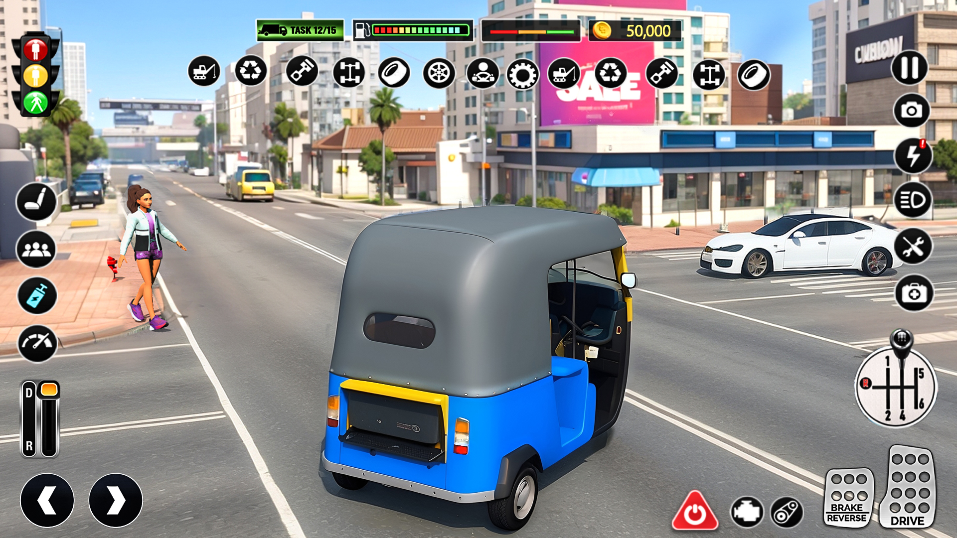 اسکرین شات 3 بازی Tuk Tuk Auto Rickshaw Stunts