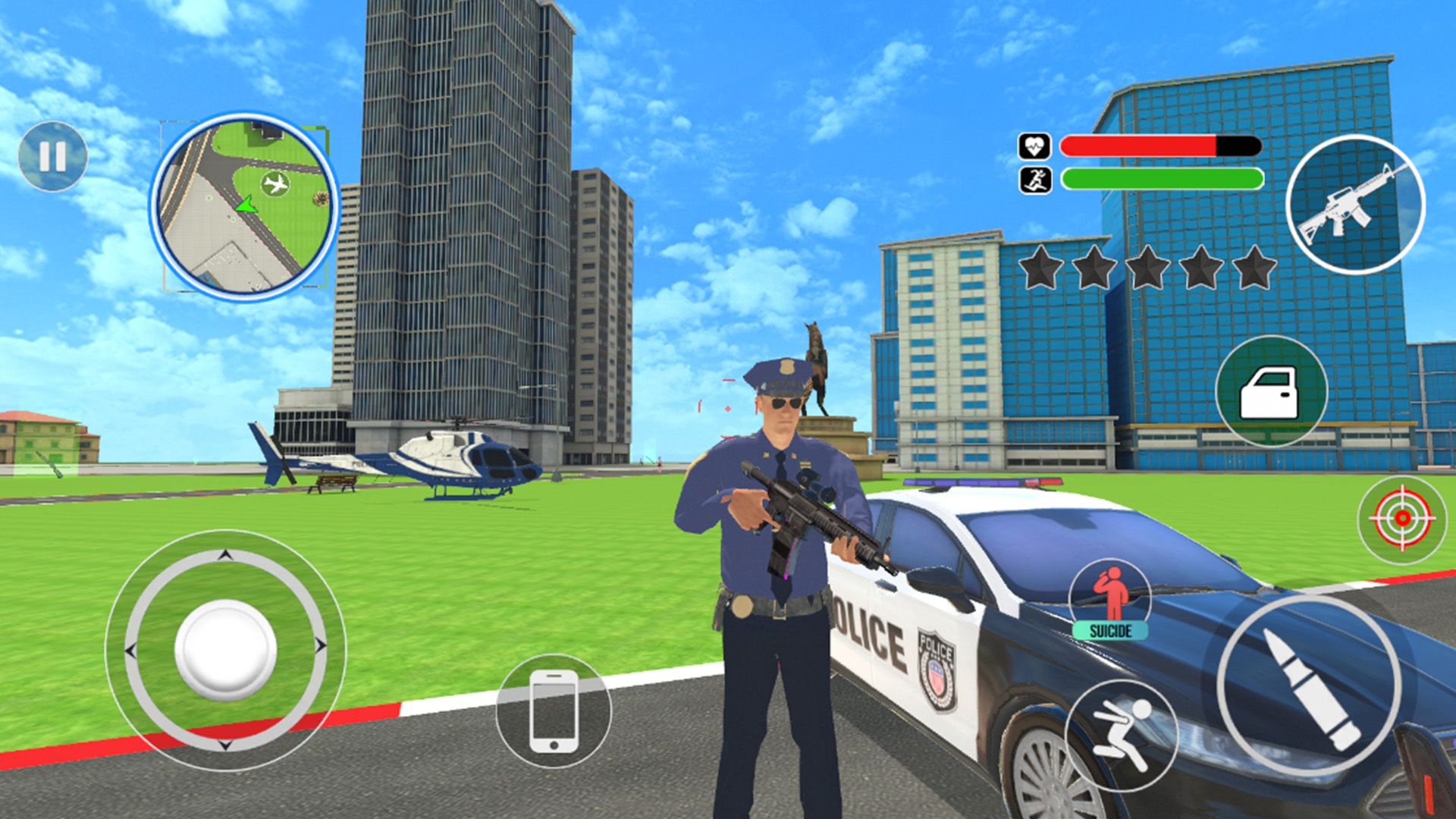اسکرین شات 5 برنامه Police Dog Crime Vice Town
