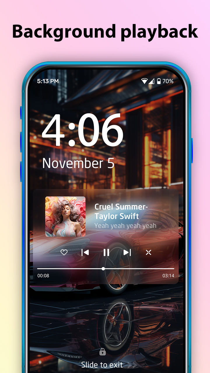 اسکرین شات 7 برنامه Music Player - MP3 Music App