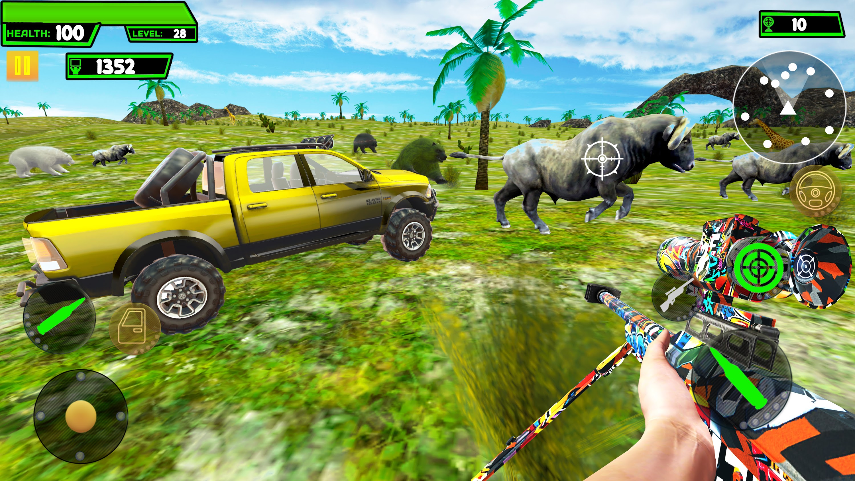 اسکرین شات 2 بازی Bear Hunting - Teddy Bear Game