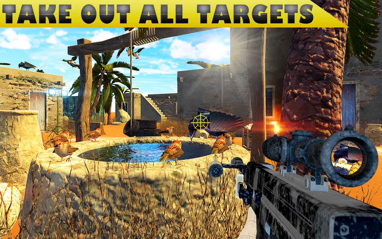اسکرین شات 6 بازی Desert Birds Sniper Shooter 3D