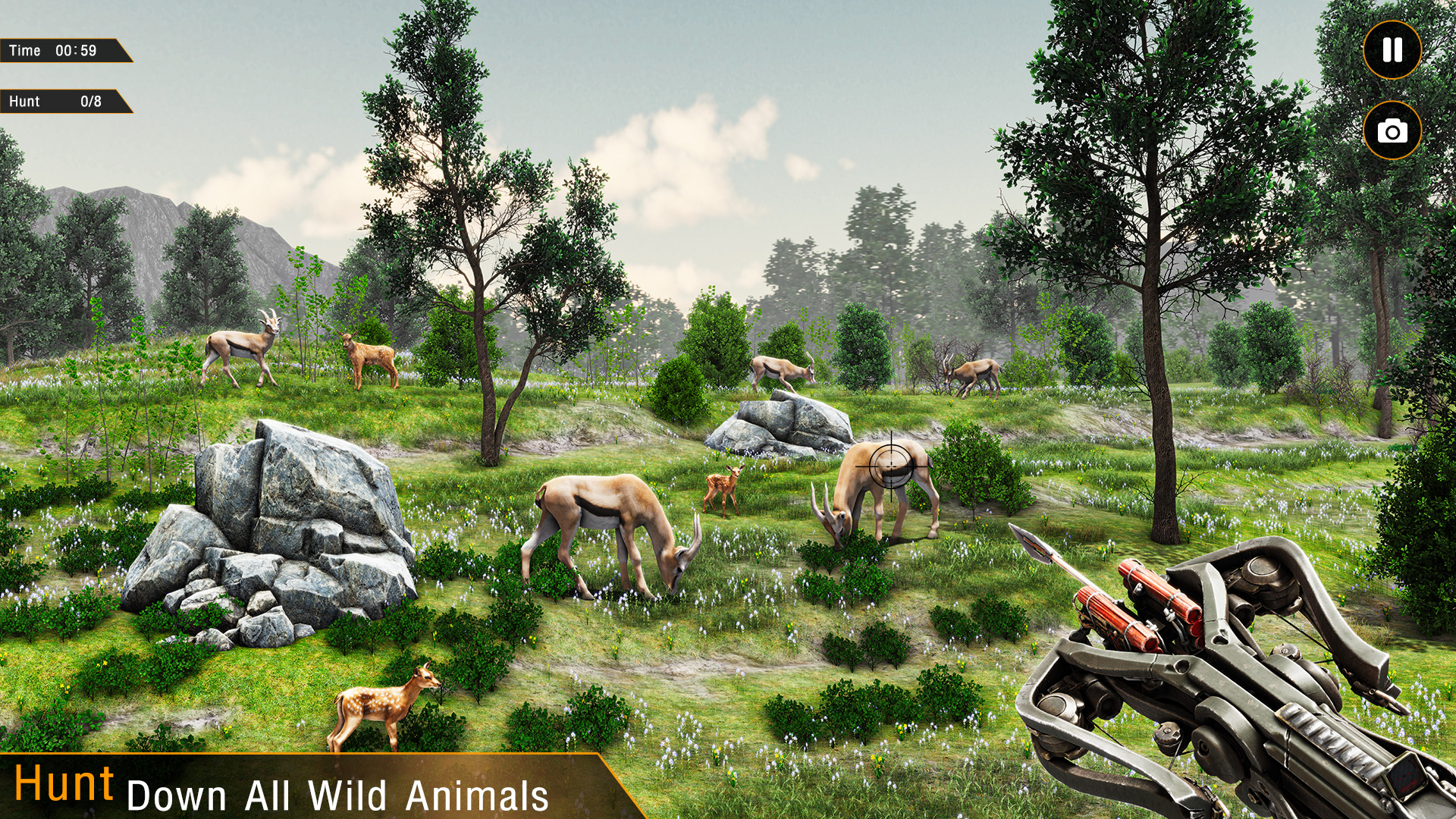 اسکرین شات 2 بازی Bow Hunter 3D – Wild Deer Hunt