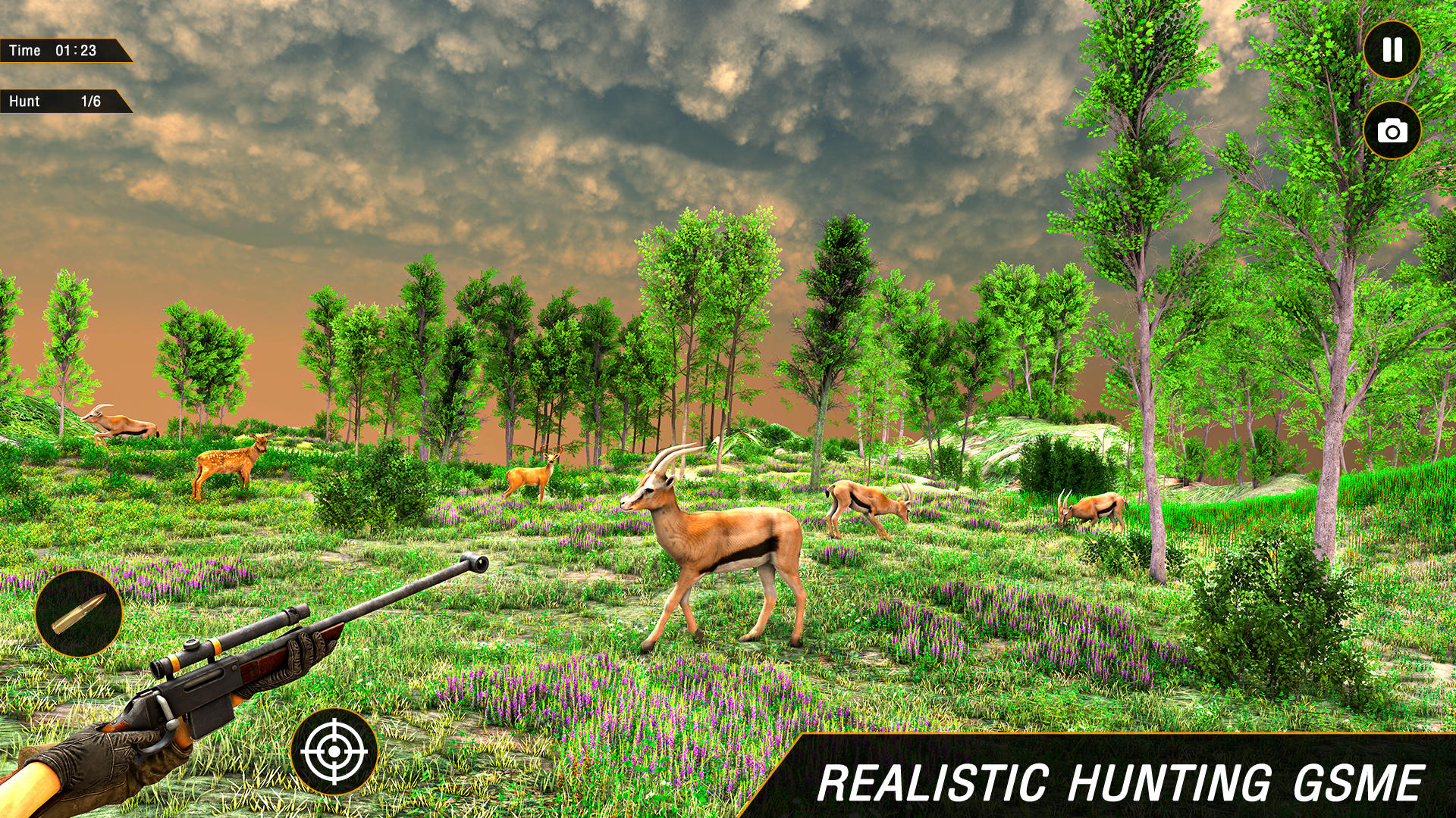اسکرین شات 4 بازی Bow Hunter 3D – Wild Deer Hunt