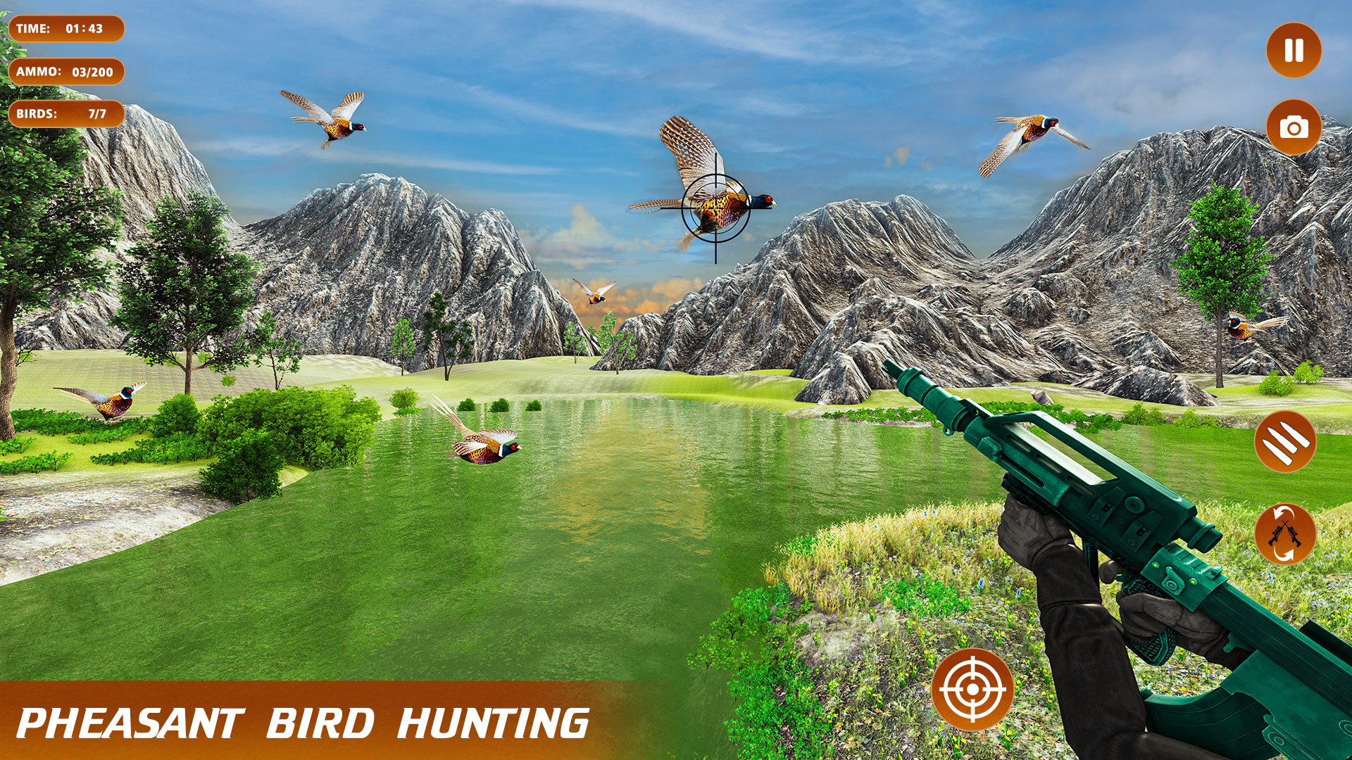 اسکرین شات 3 بازی Pheasant Shooter Birds Hunting