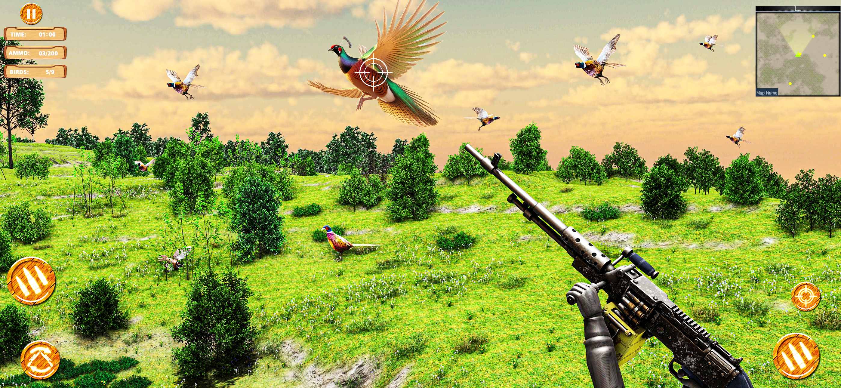 اسکرین شات 4 بازی Pheasant Shooter Birds Hunting