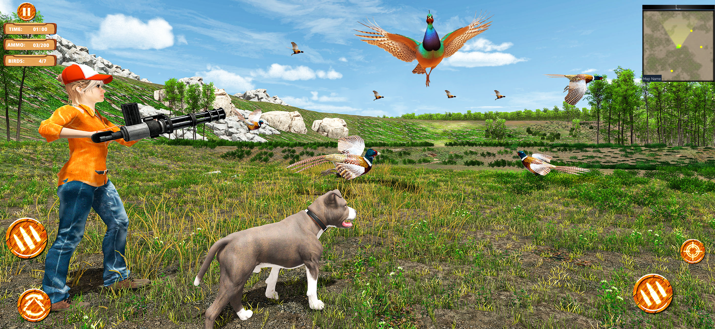 اسکرین شات 3 بازی Pheasant Shooter Birds Hunting