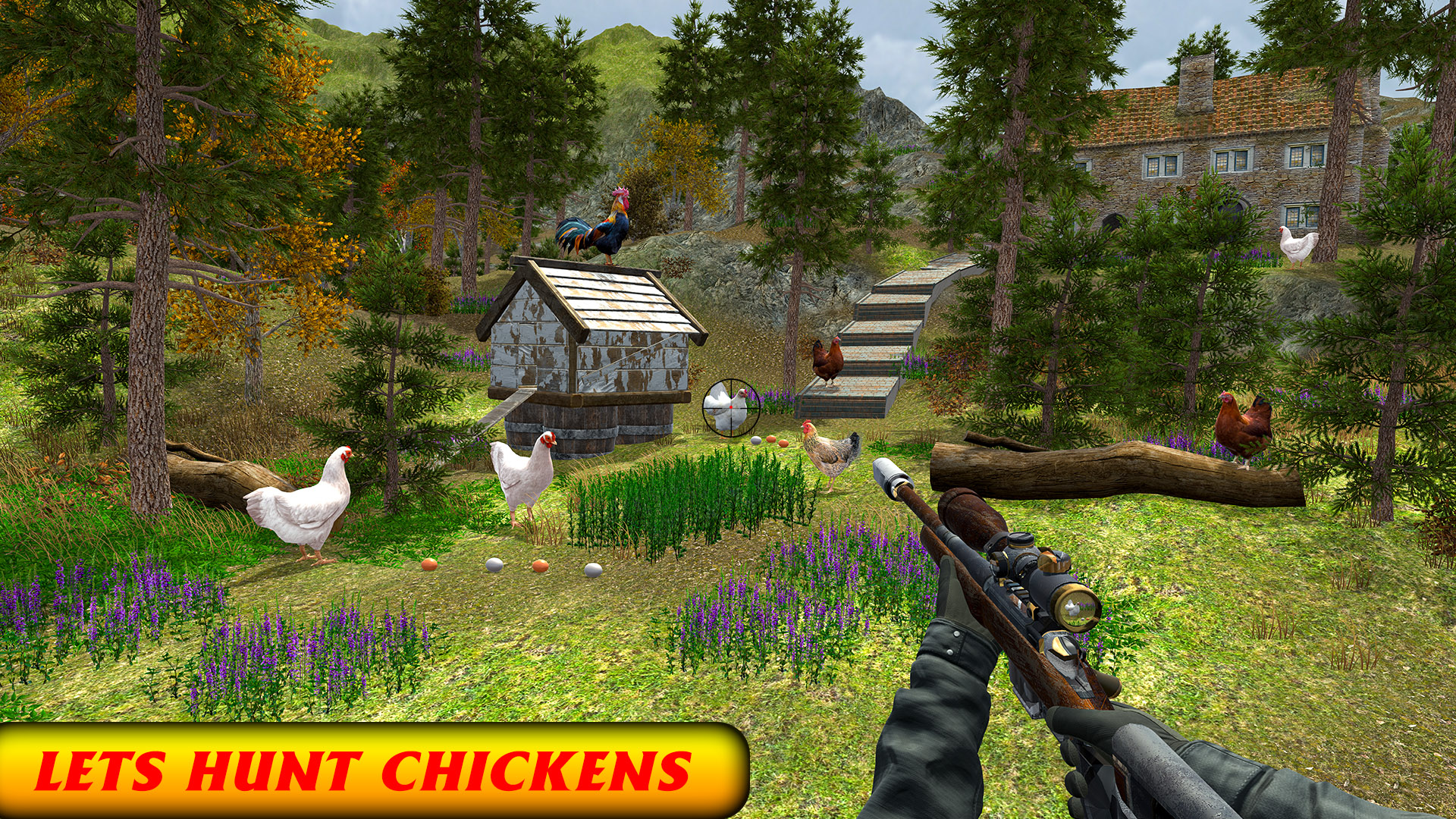 اسکرین شات 2 بازی Chicken Shoot Sniper Hunting