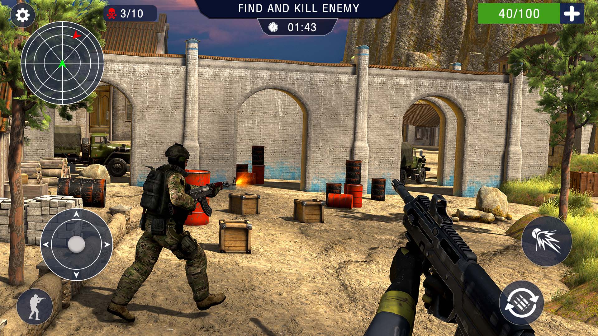 اسکرین شات 2 بازی Counter Terrorist Gun Strike